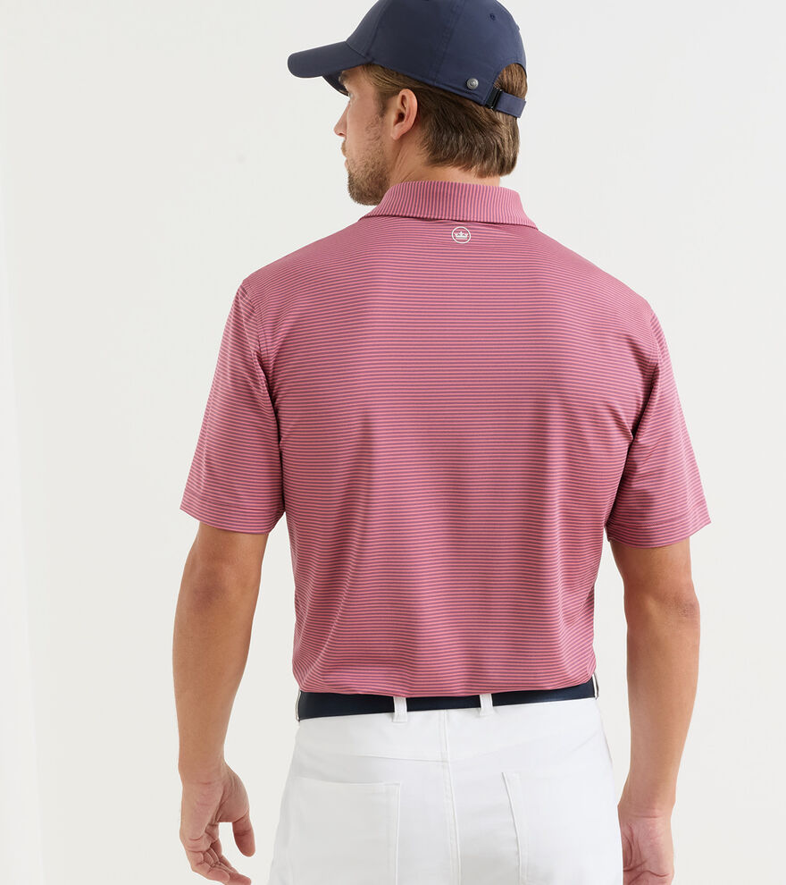 Peter Millar - Bolt Performance Jersey Polo - Chili Red