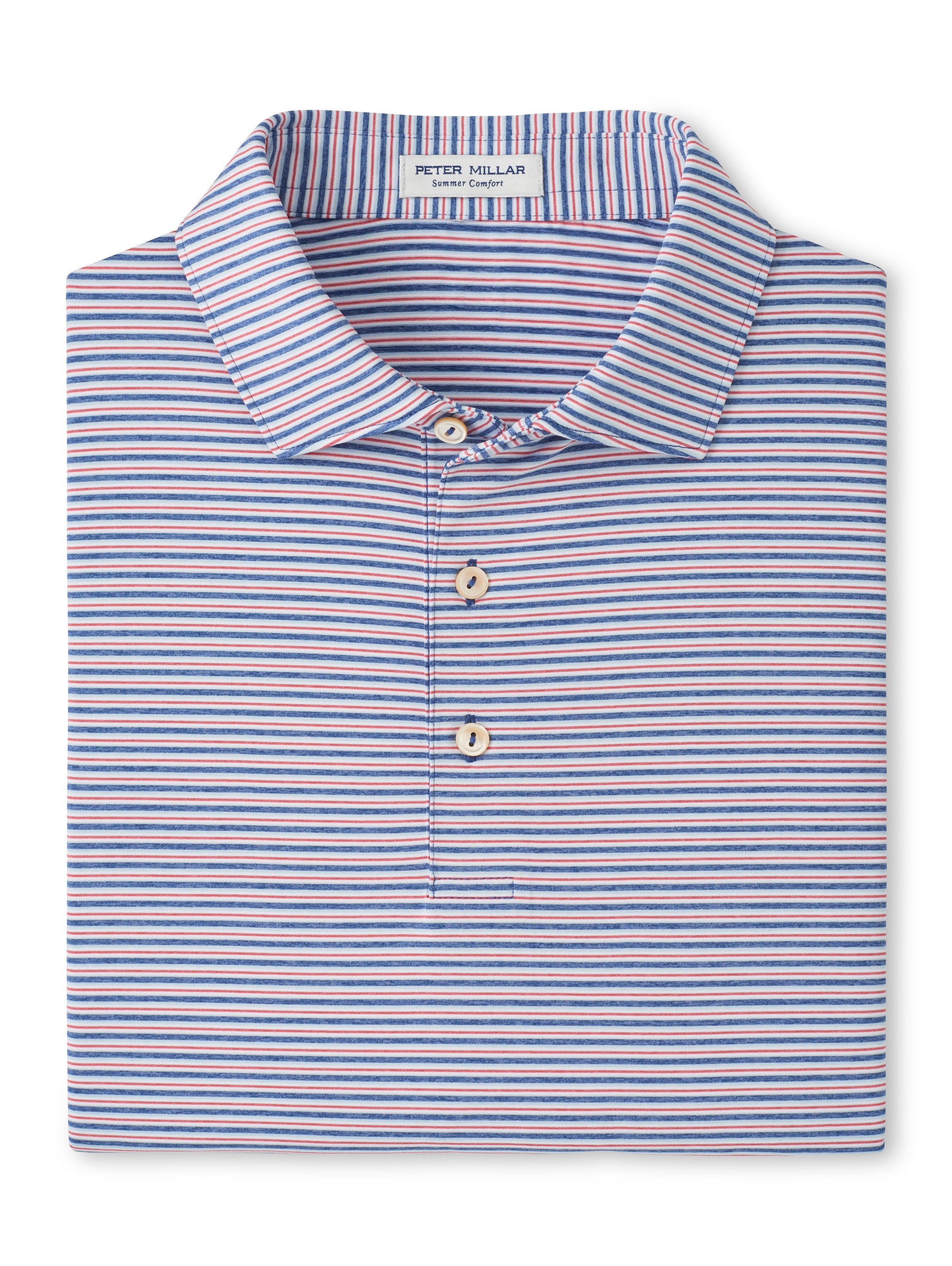 Peter Millar - Owens Performance Jersey Polo - Windsor Blue