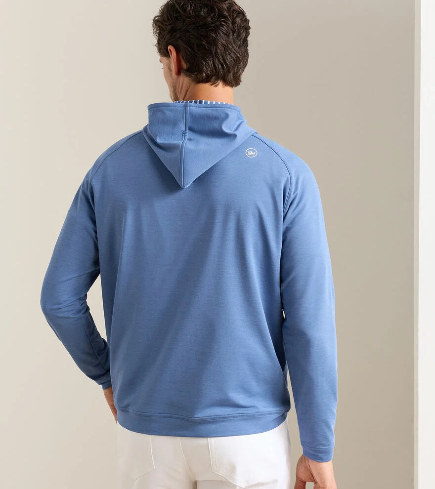 Peter Millar - Pine Performance Hoodie - Windsor Blue