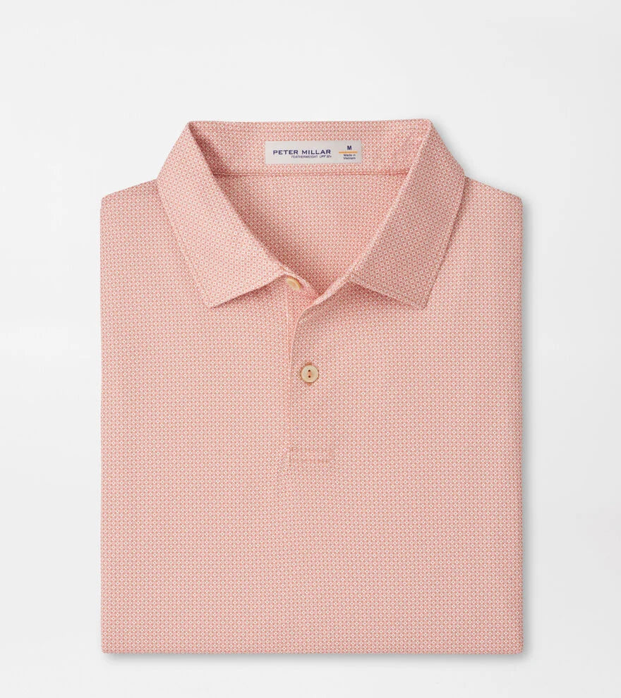 Peter Millar - Featherweight Parke Performance Polo - Venetian Pink