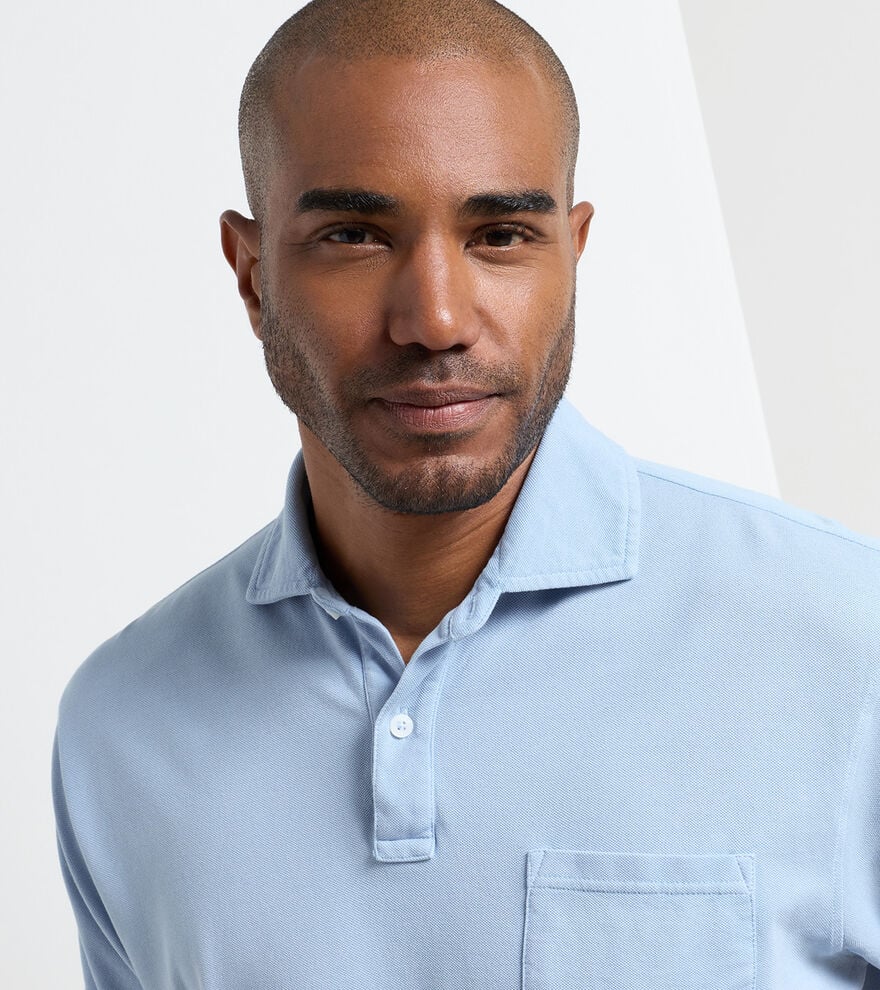 Peter Millar - Everyday Pique Polo - Cottage Blue