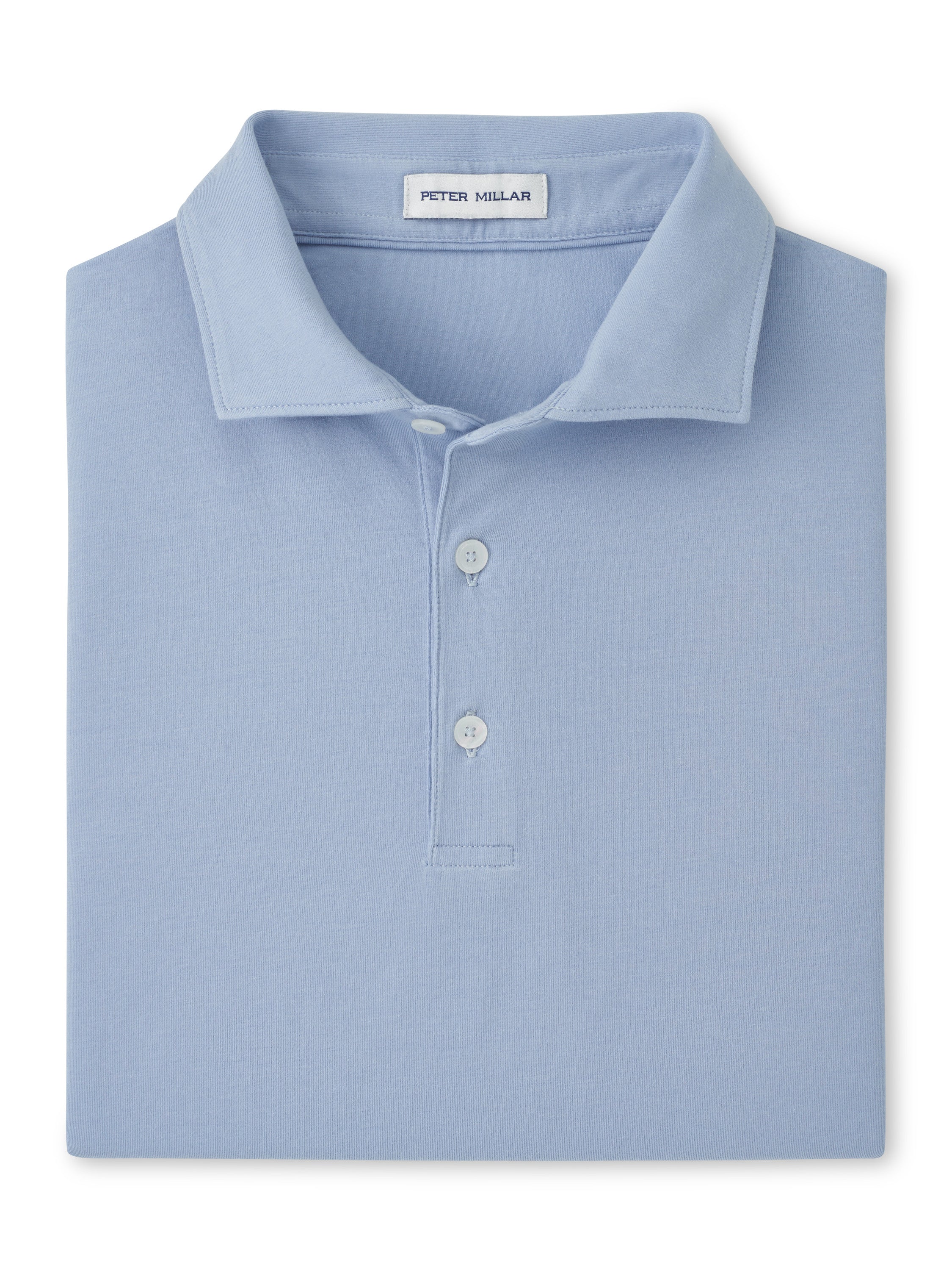 Peter Millar - Crown Flex Cotton Polo - Cloudy Blue