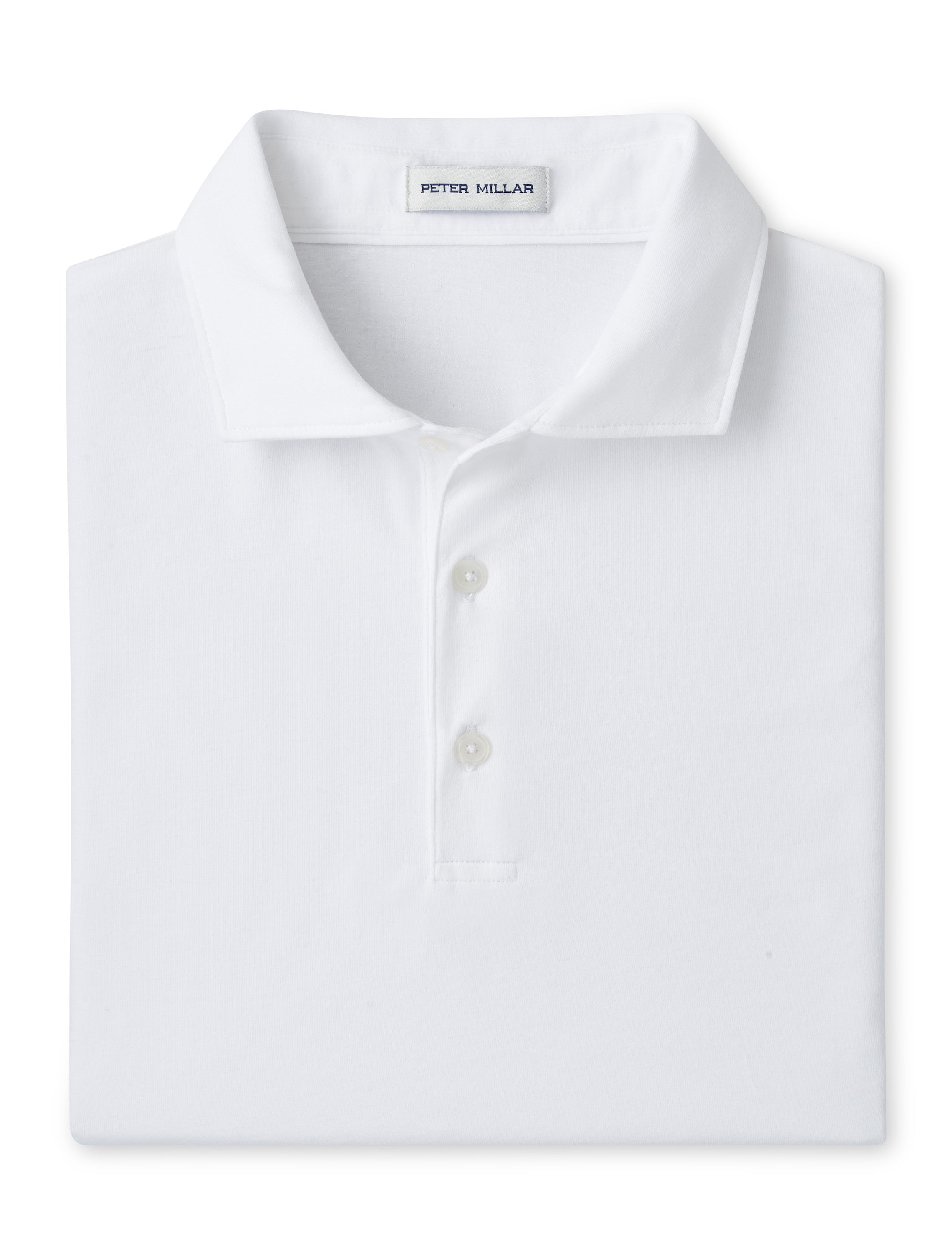 Peter Millar - Crown Flex Cotton Polo - White