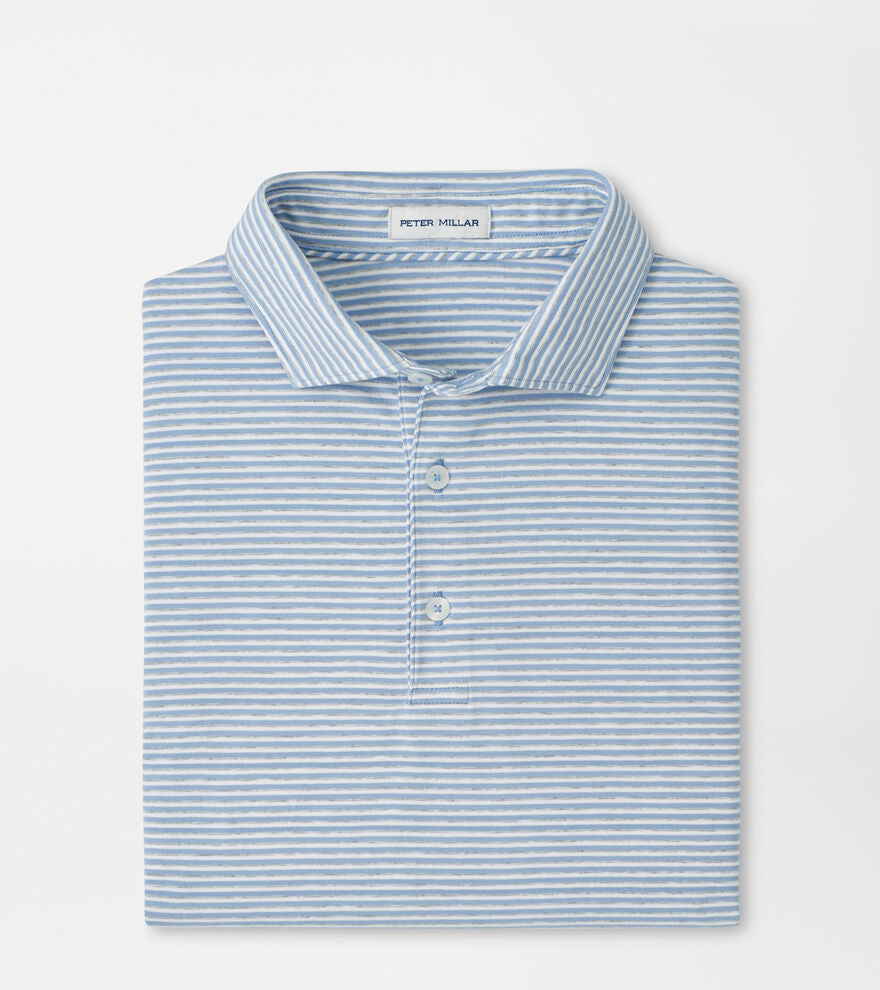 Peter Millar - Calvert Crown Flex Cotton Polo - Cloudy Blue