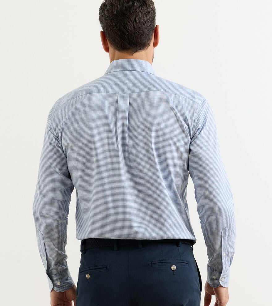 Peter Millar - Conway Crown Lite Cotton - Stretch Sport Shirt - Windsor Blue