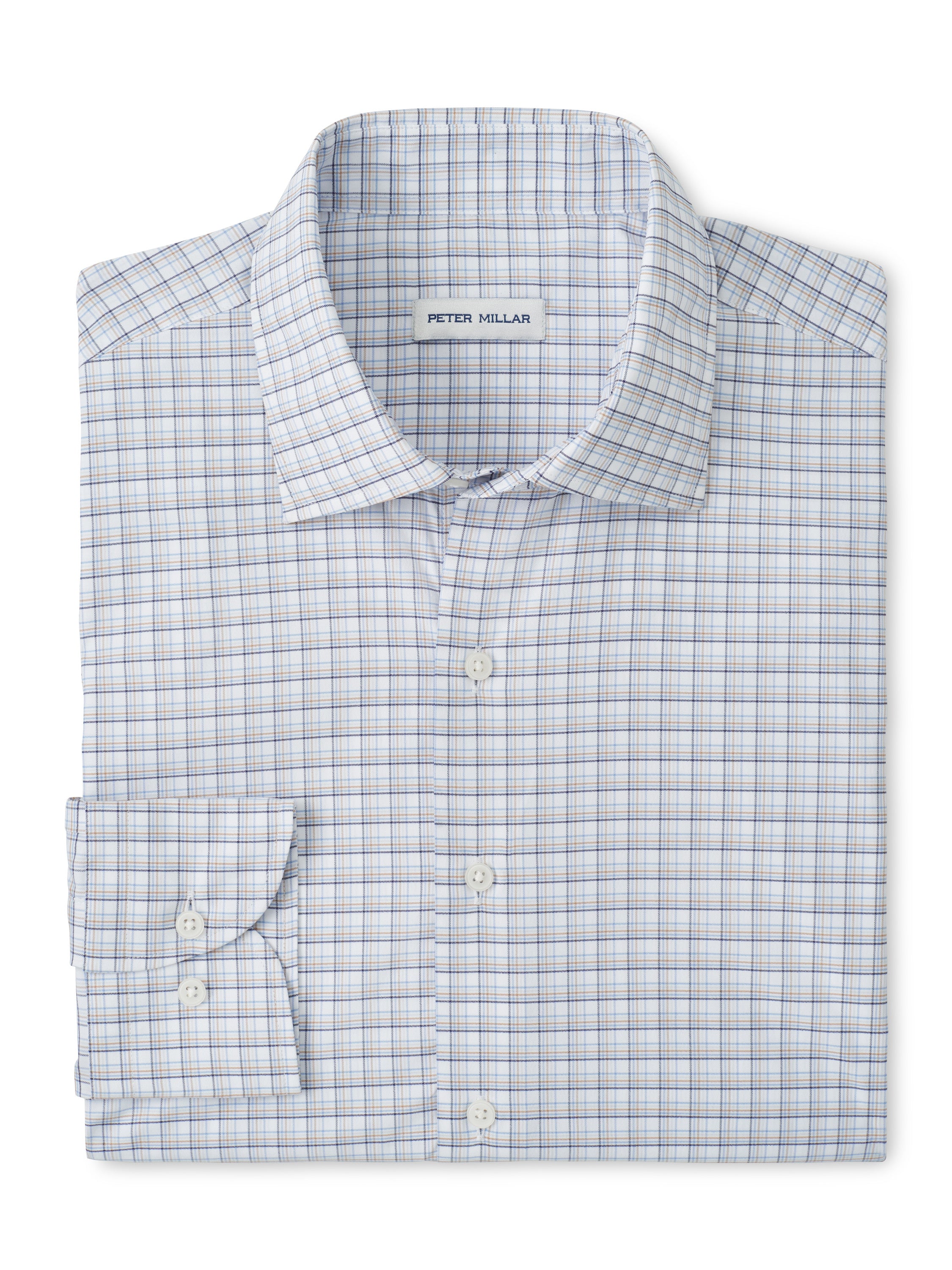 Peter Millar - Robertson Performance Twill Sport Shirt - Navy