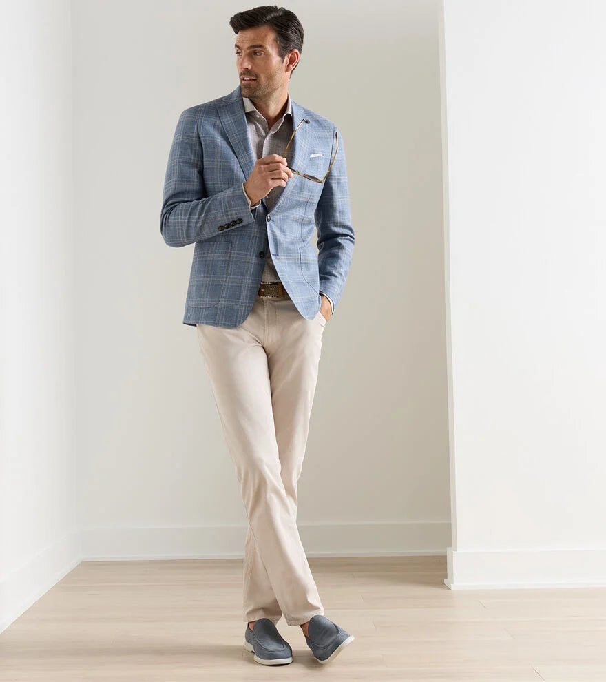 Peter Millar - Hertford Plaid Soft Jacket - Storm