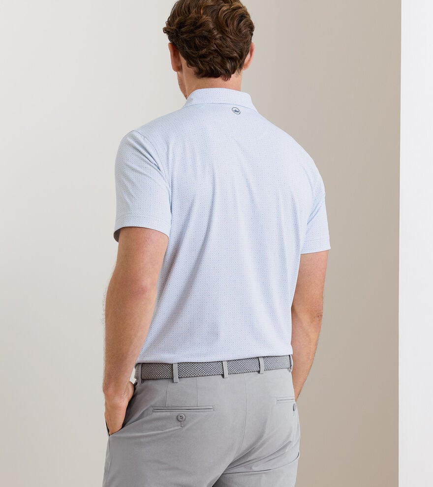 Peter Millar - Alder Performance Jersey Polo - White