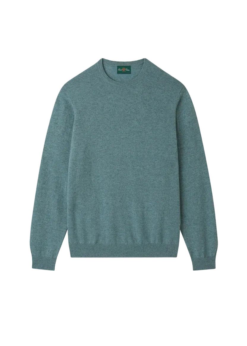 Alan Paine - Melfort Crew Neck - Caspian
