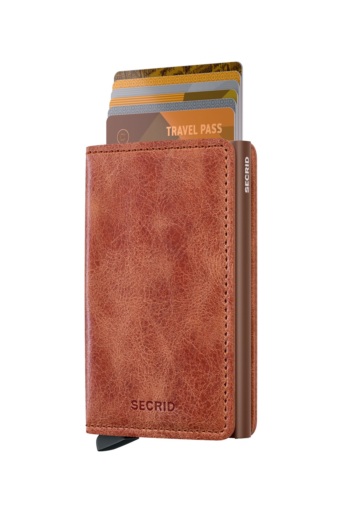 Secrid - Slim Wallet Vintage - Cognac Brown