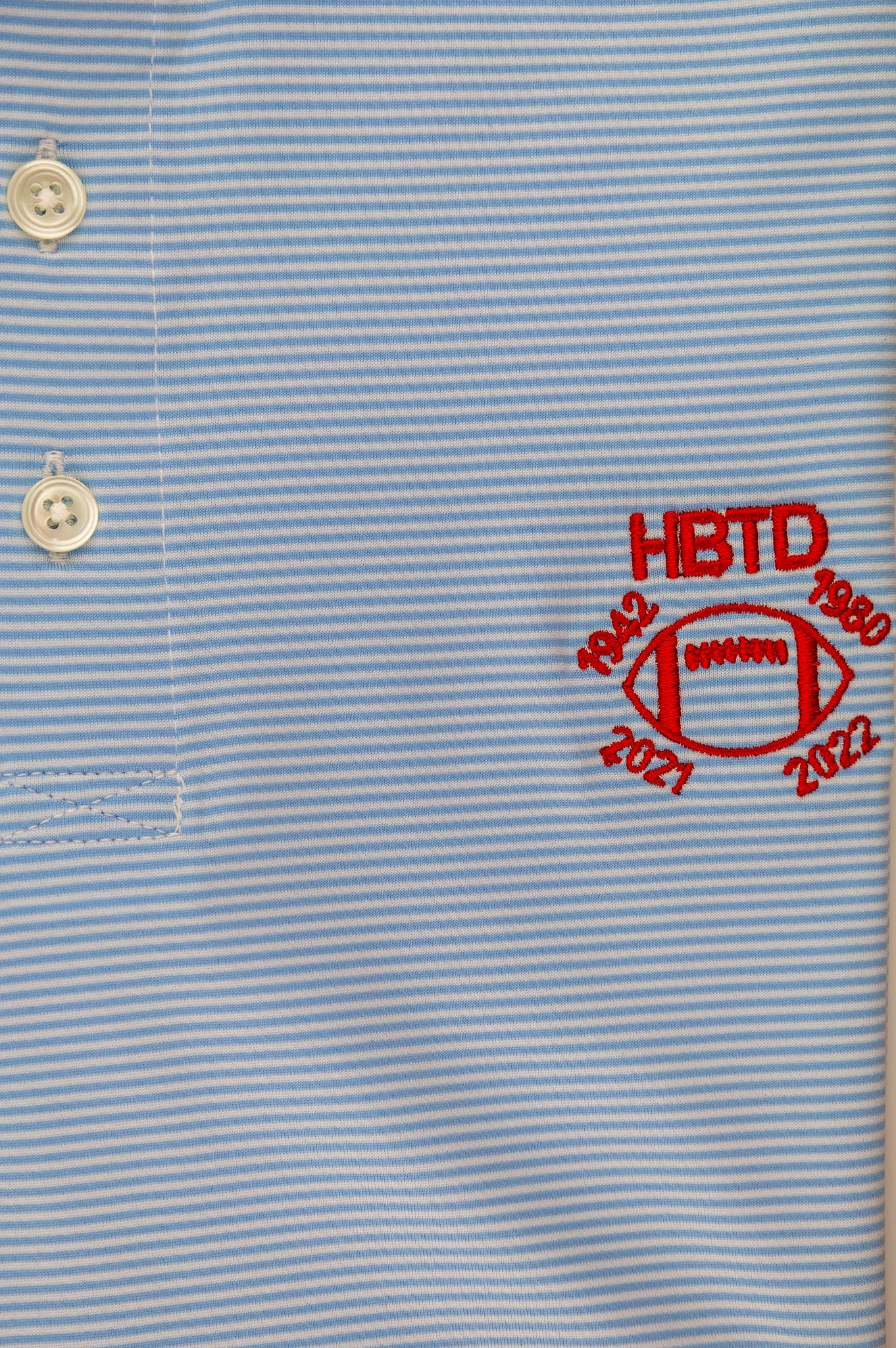 Holderness & Bourne - The Perkins Shirt Sky & White - HBTD Legacy
