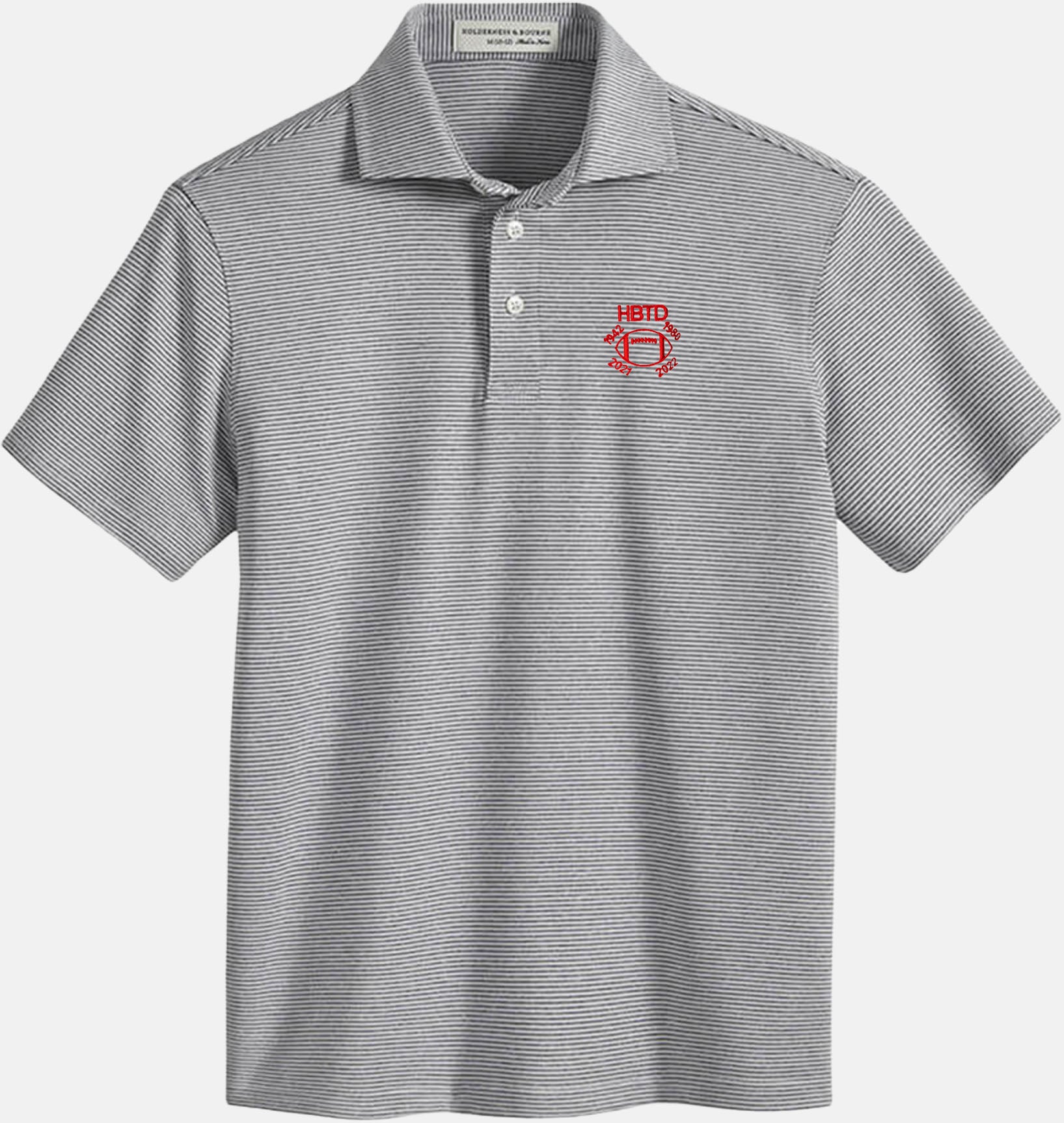 Holderness & Bourne - The Perkins Boys Shirt Gray & White - HBTD Legacy