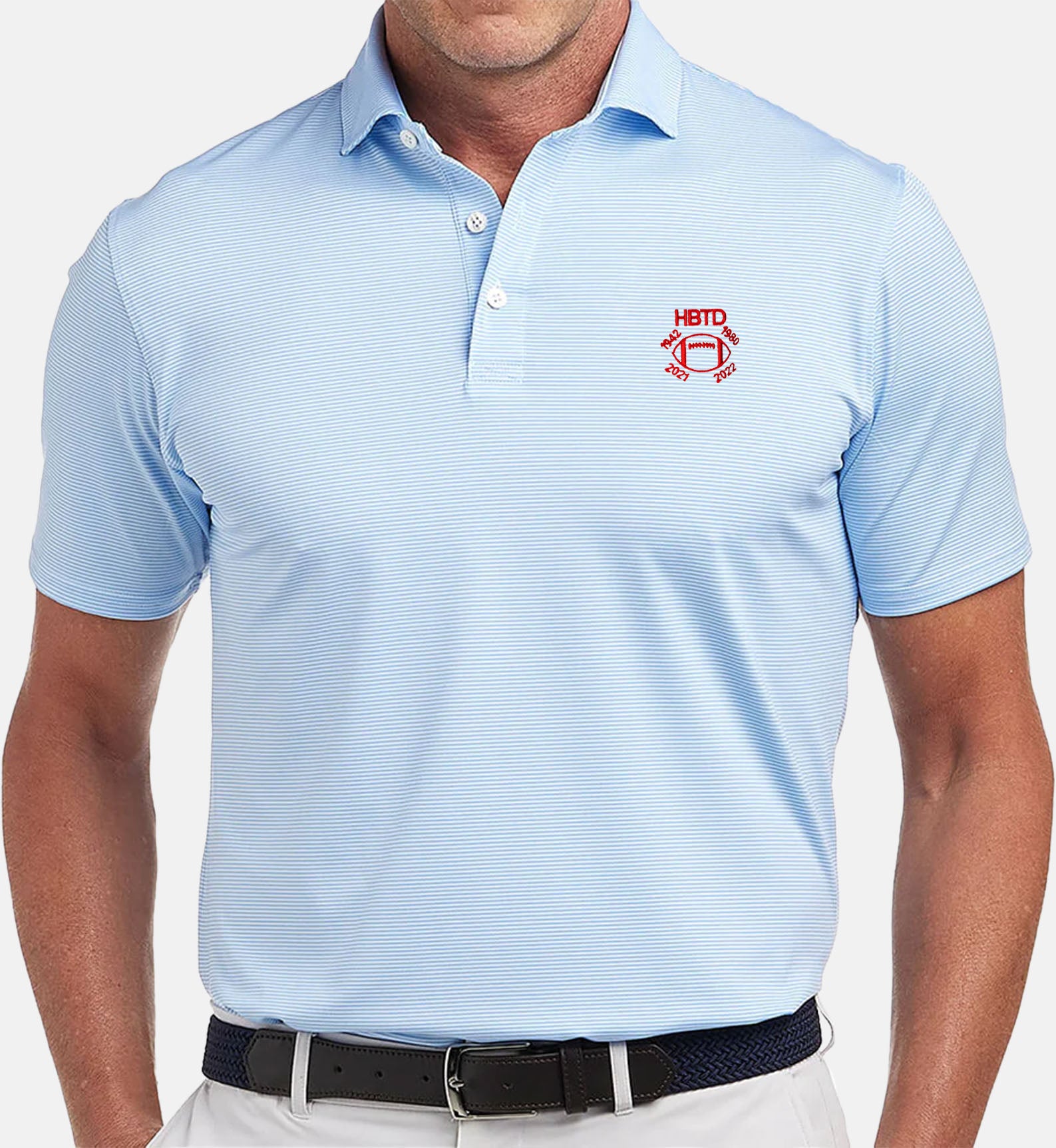 Holderness & Bourne - The Perkins Shirt Sky & White - HBTD Legacy