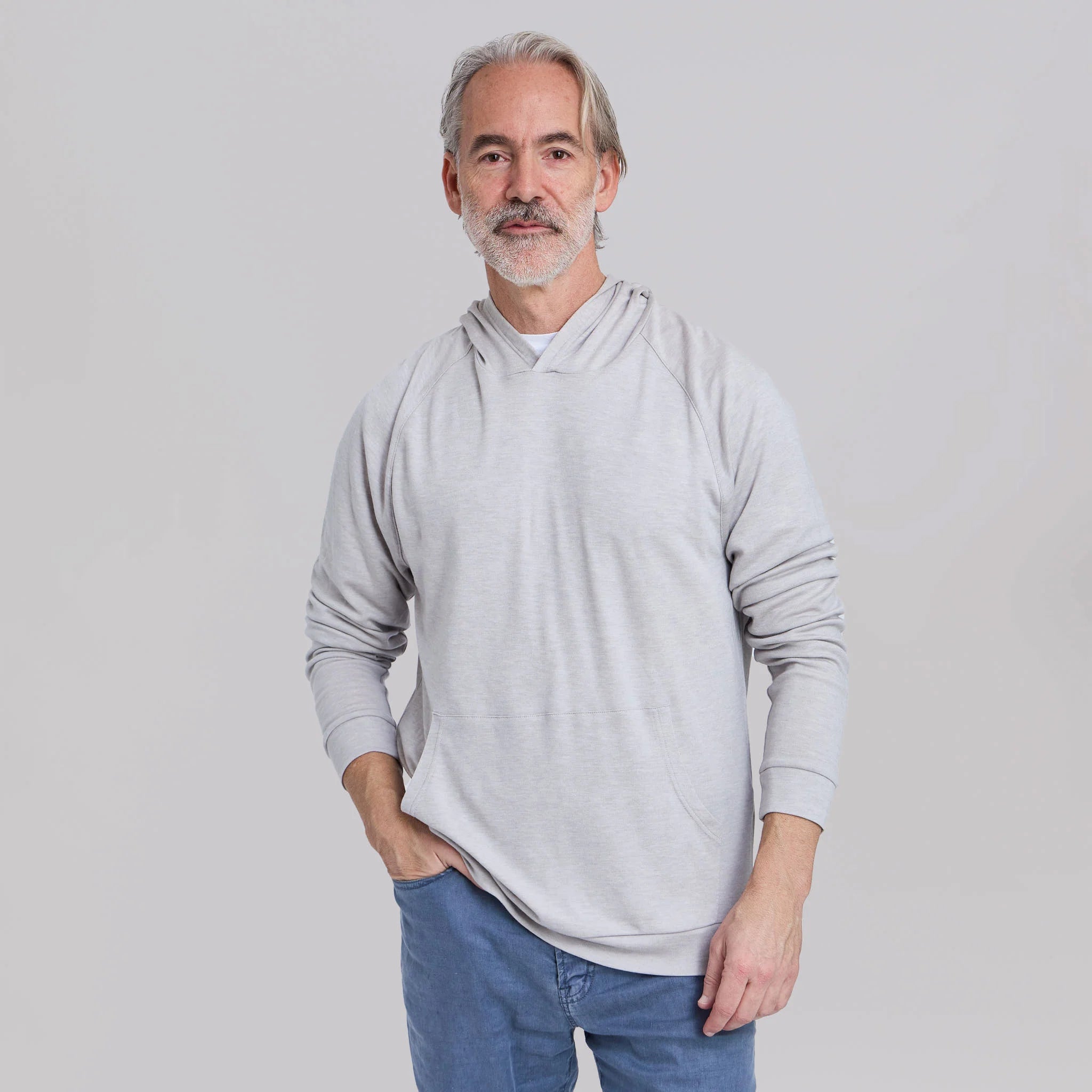 Rye 51 - The Kai - Ultra-Light Hoodie - Light Grey