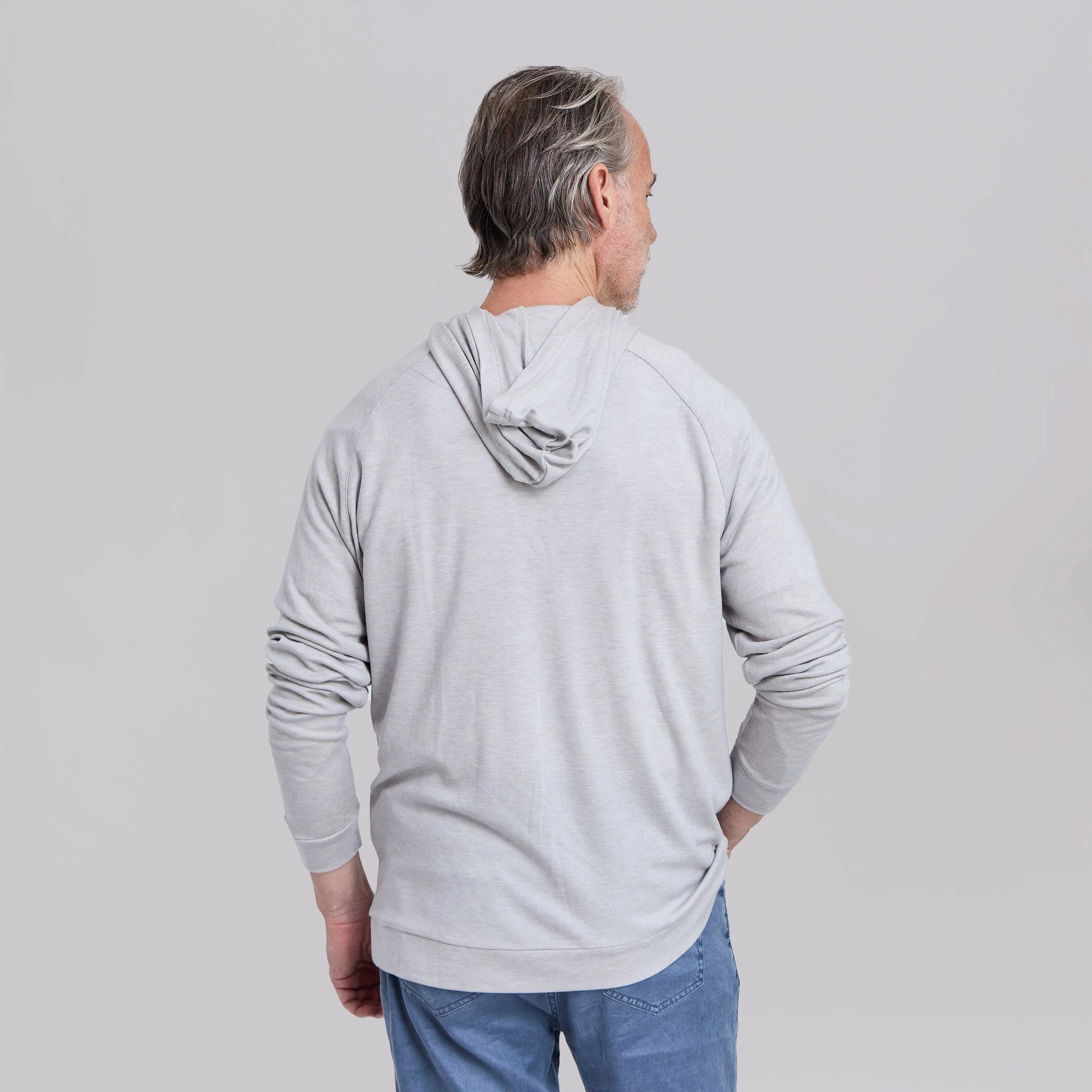 Rye 51 - The Kai - Ultra-Light Hoodie - Light Grey
