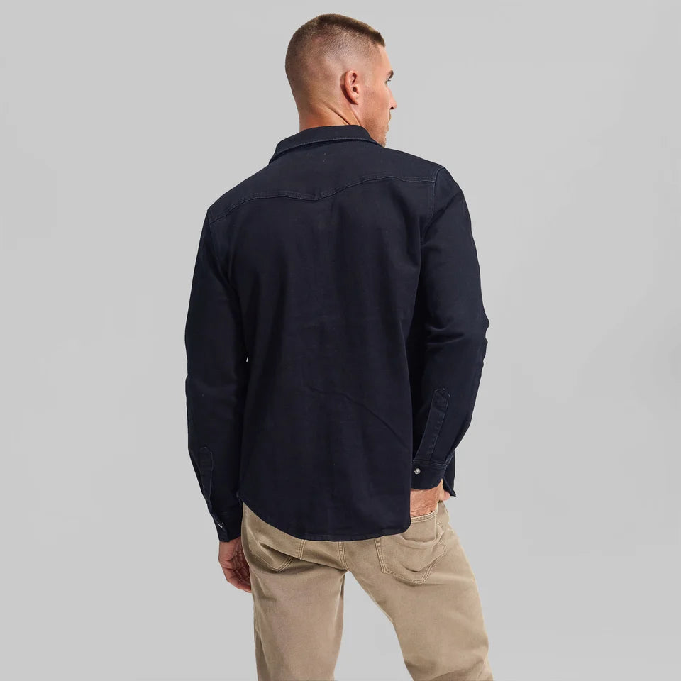 Rye 51 - The Hank Denim Romper - Dark Wash