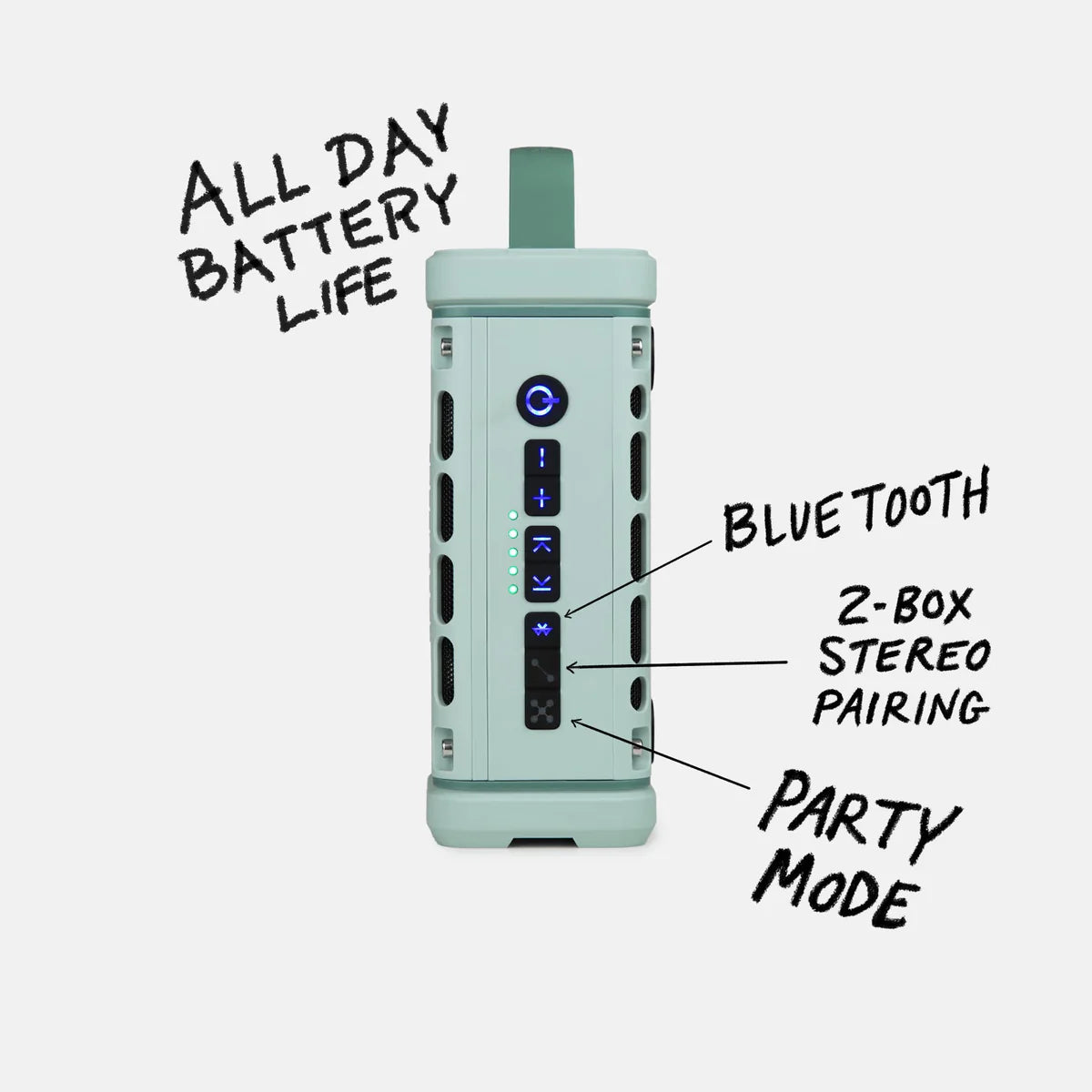 Turtlebox Audio - Ranger Outdoor Speaker - River Rock
