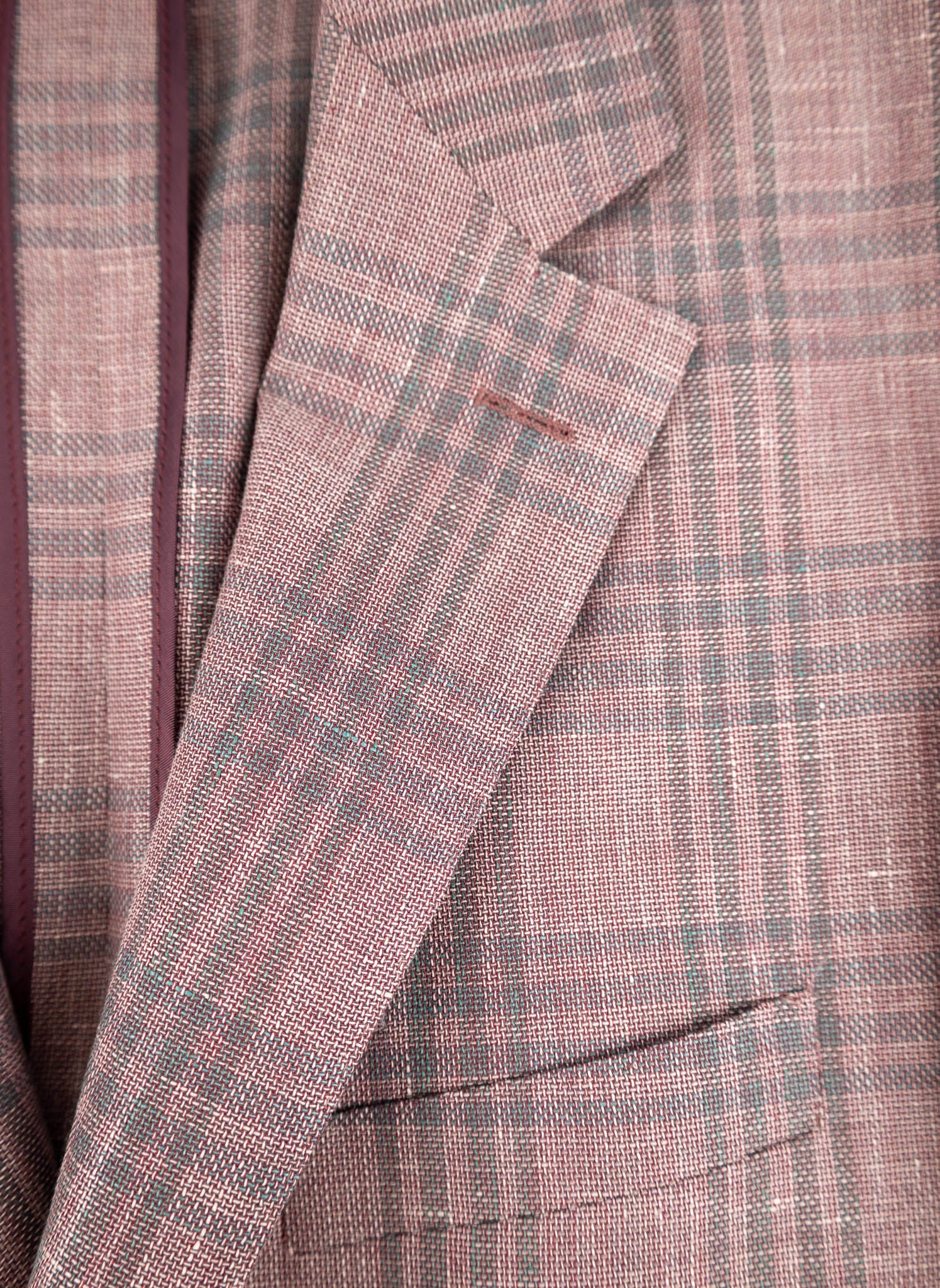 Paul Betenly - Kevin Sport Coat - Pink/Grey Plaid