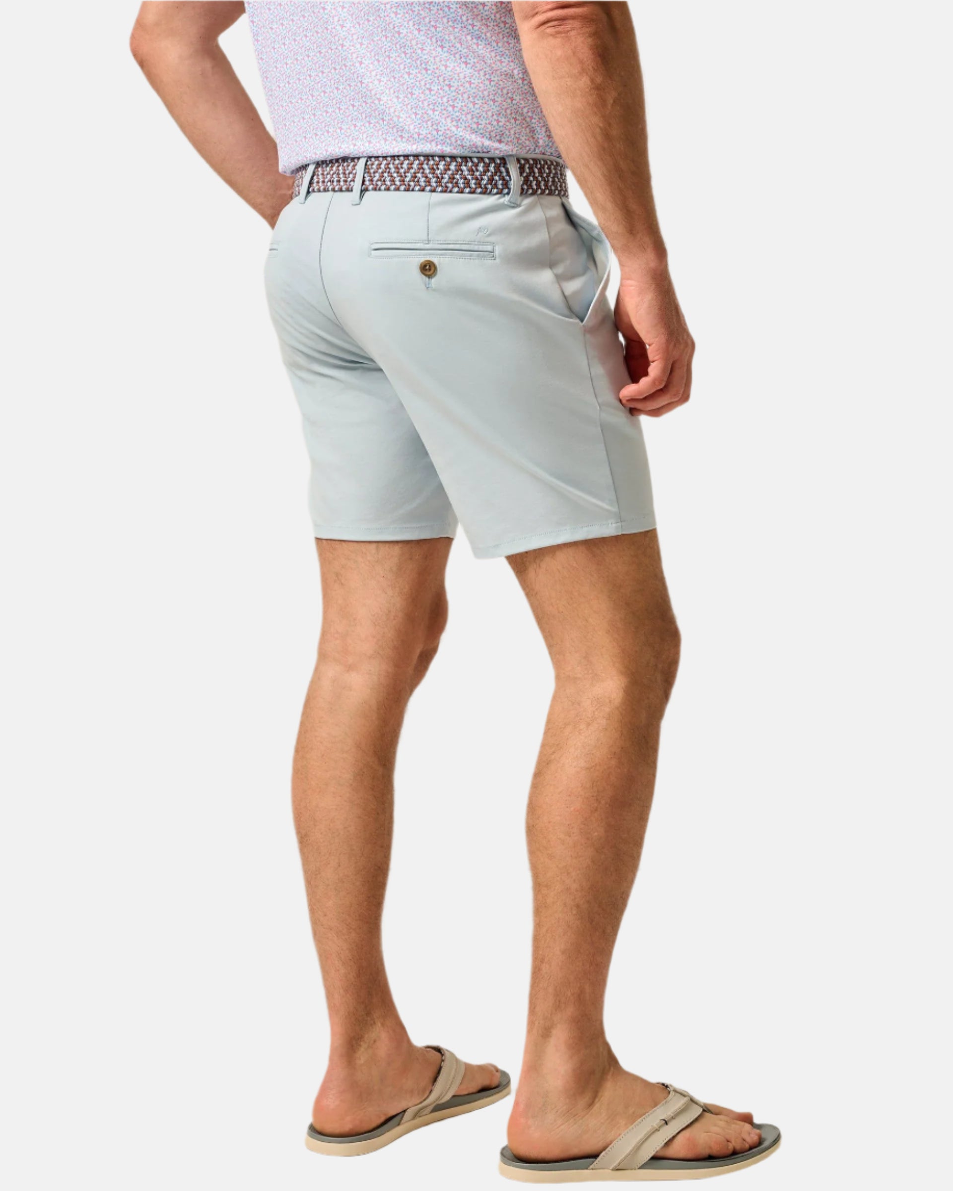 Johnnie-O - Jupiter Cotton Performance Short - Skyway