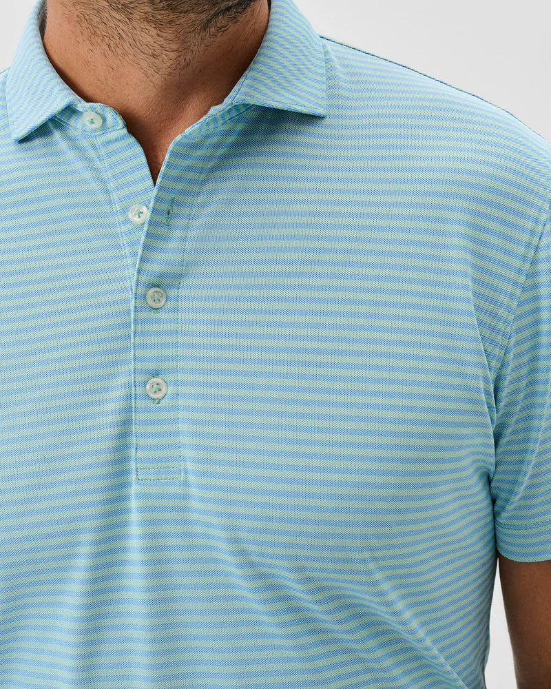 Johnnie-O - Performance Mesh Polo- Stetsons - Macaw