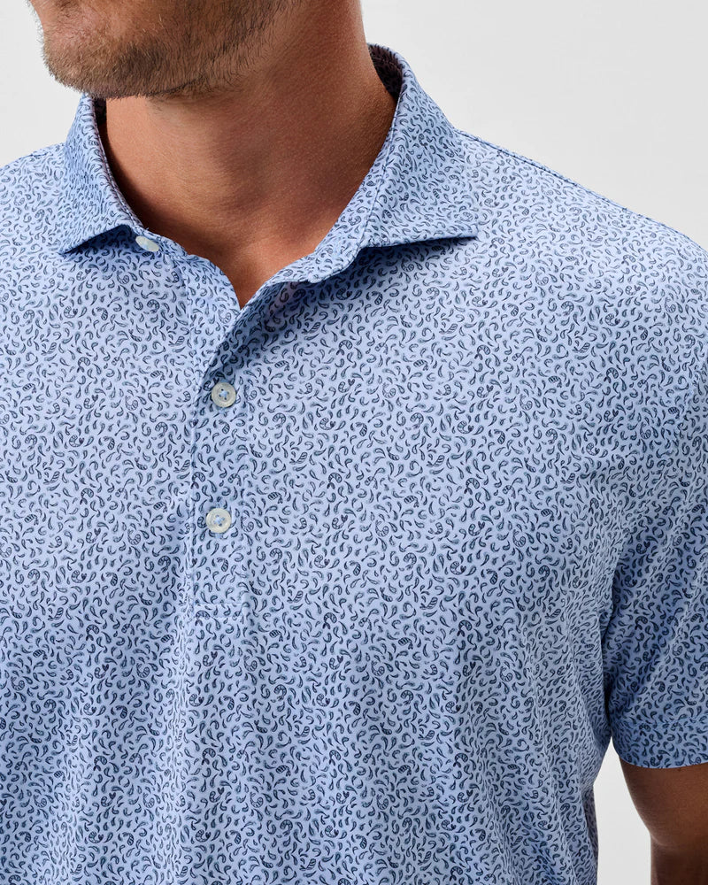 Johnnie-O - Performance Jersey Polo Prawn - Kona Kona
