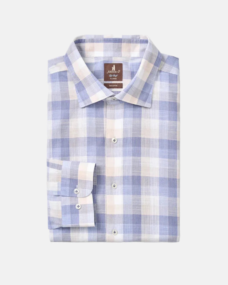 Johnnie-O - Umstead Plaid - Cotton Button Down Shirt - Wake