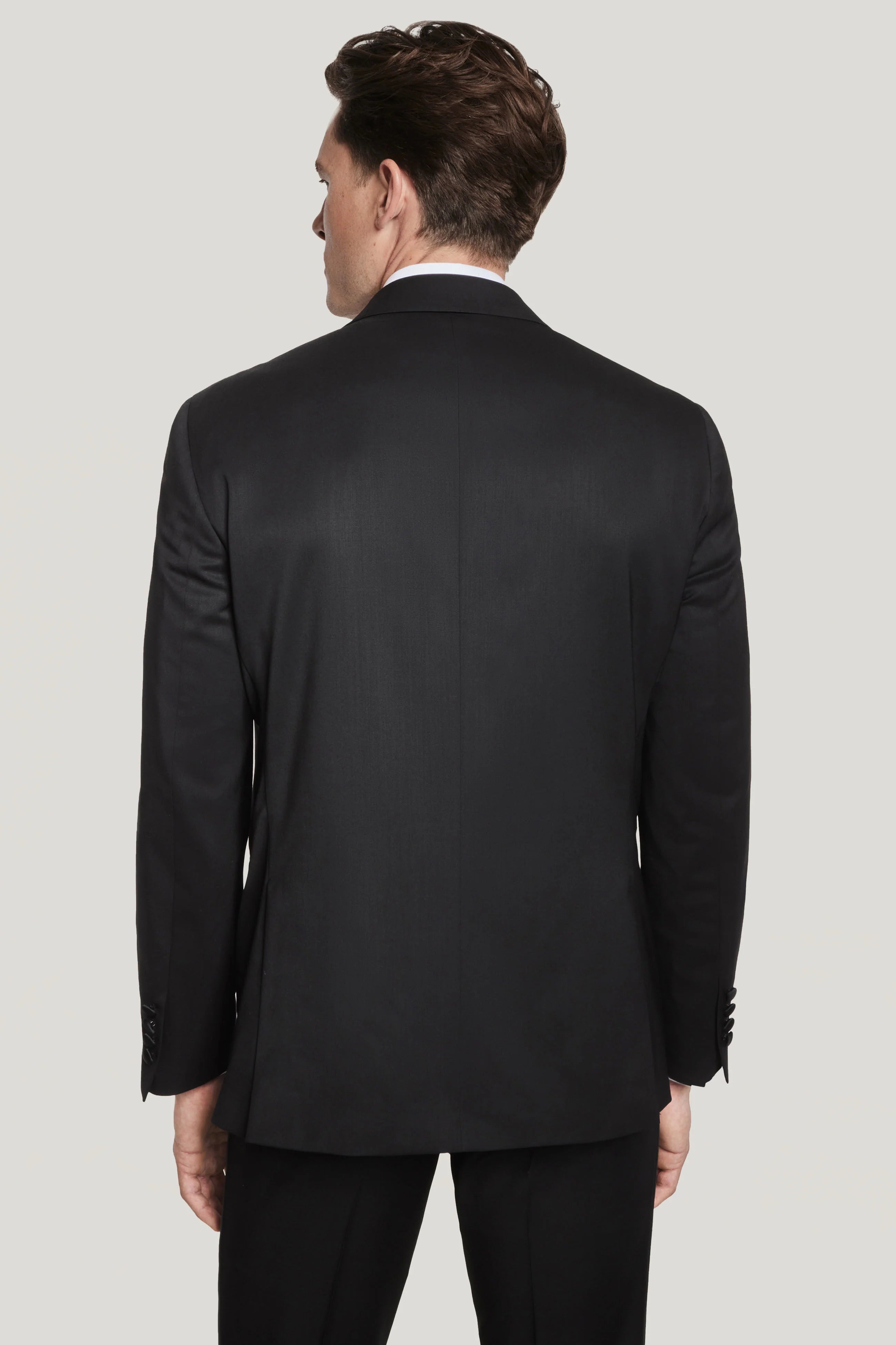 Jack Victor - Black Solid Tuxedo