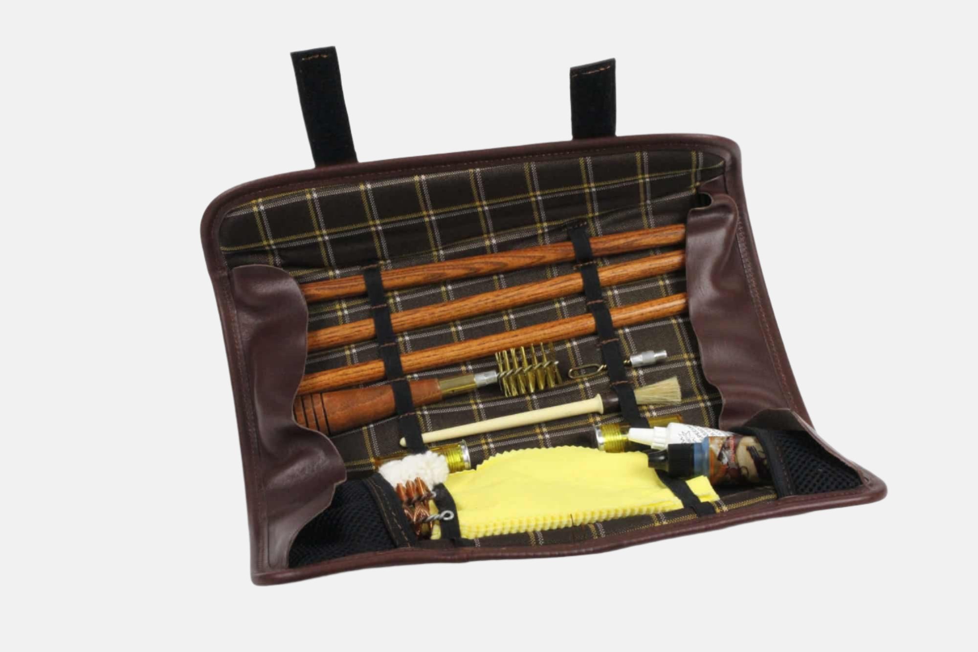 Negrini - Leather Wood Shotgun Cleaning Kit