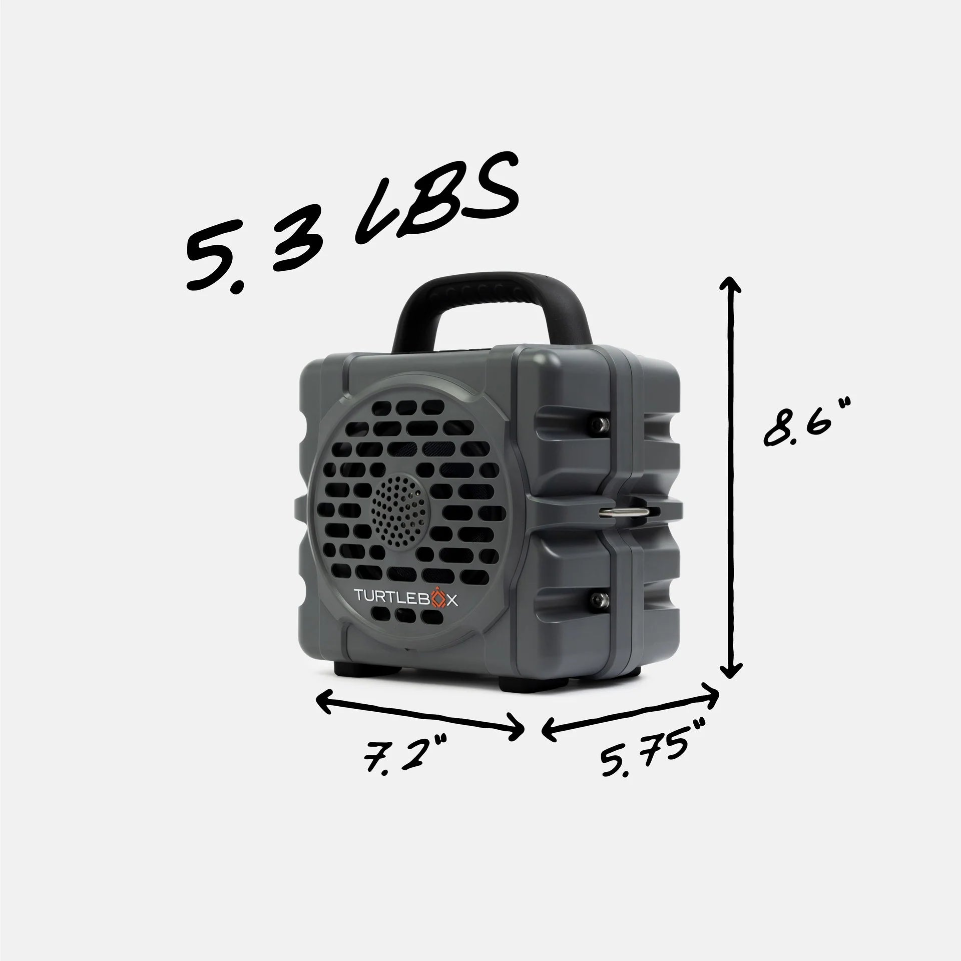Turtlebox - The Cub Speaker - Gray