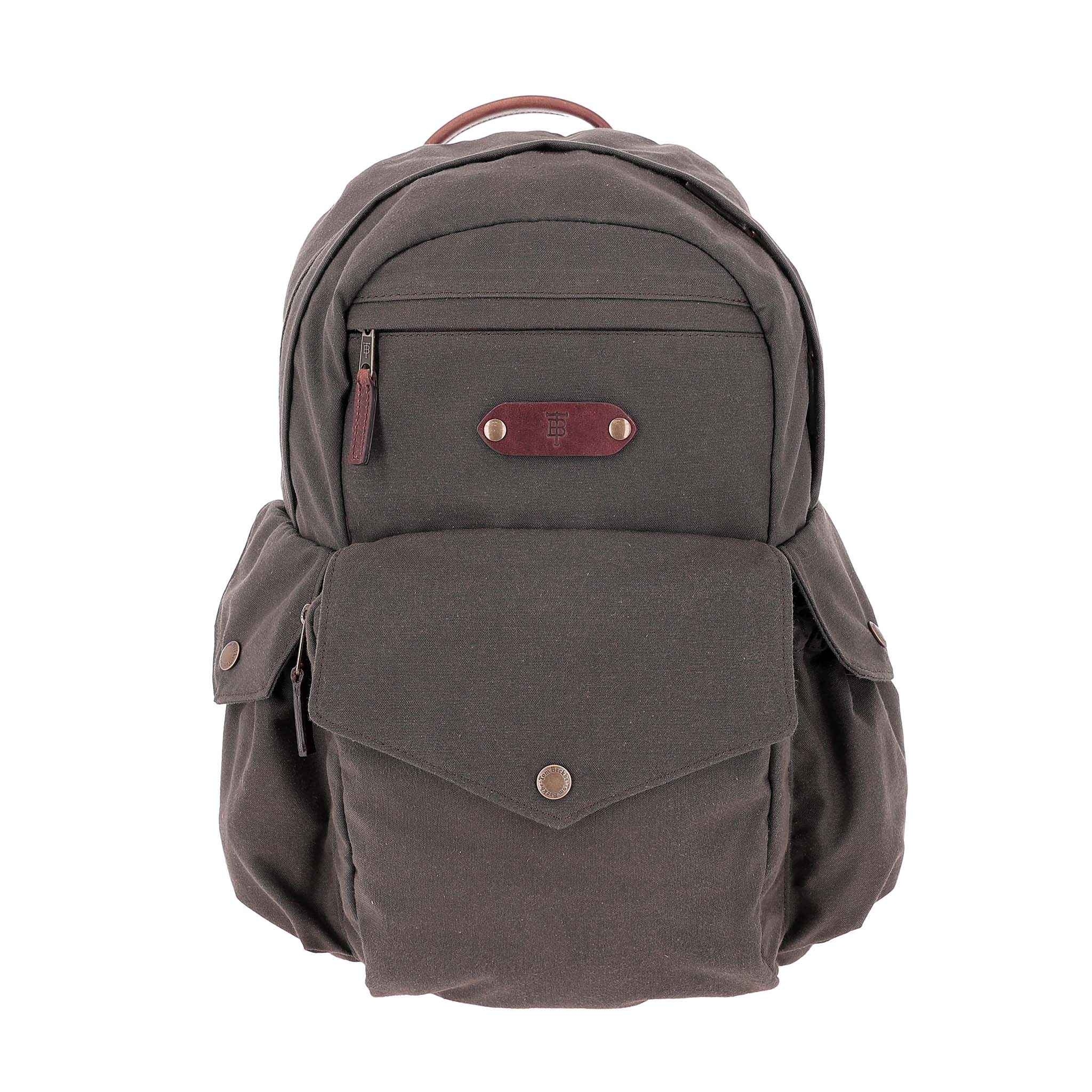 Tom Beckbe - Canvas Backpack - Bark