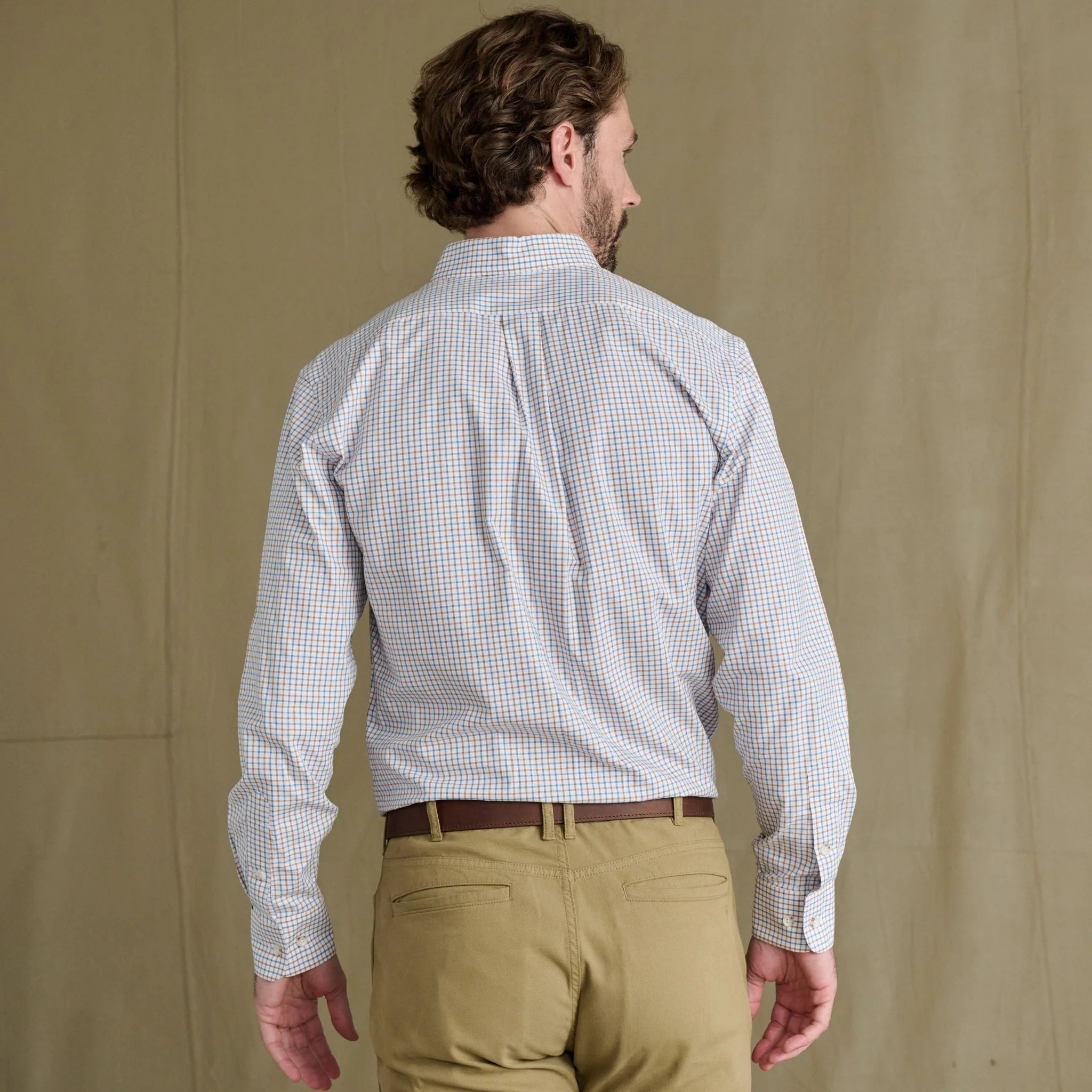 Tom Beckbe - Ensley Pinpoint Oxford Shirt - Cornflower