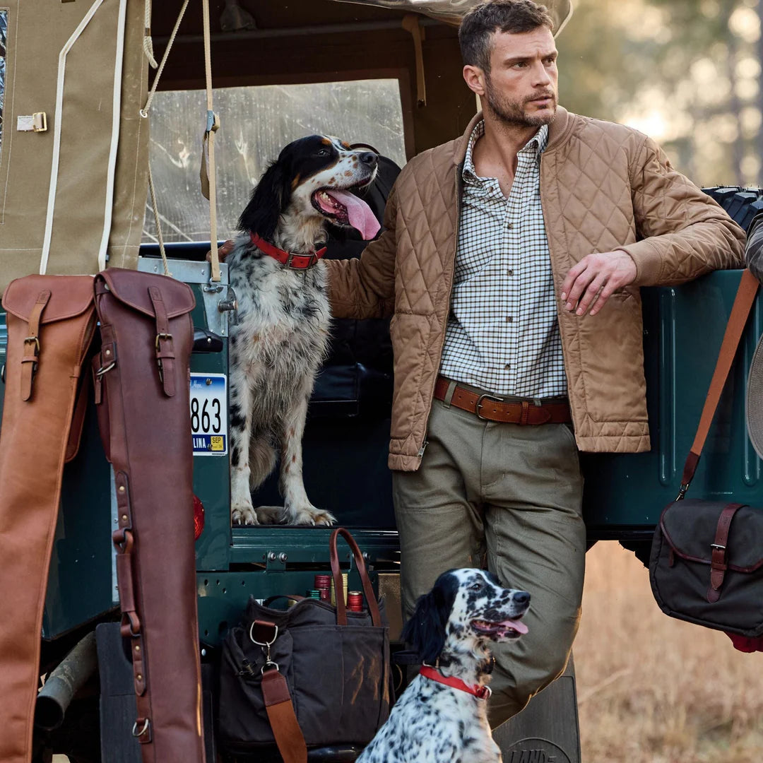 Tom Beckbe - Logan Bomber Jacket - Camel Tan