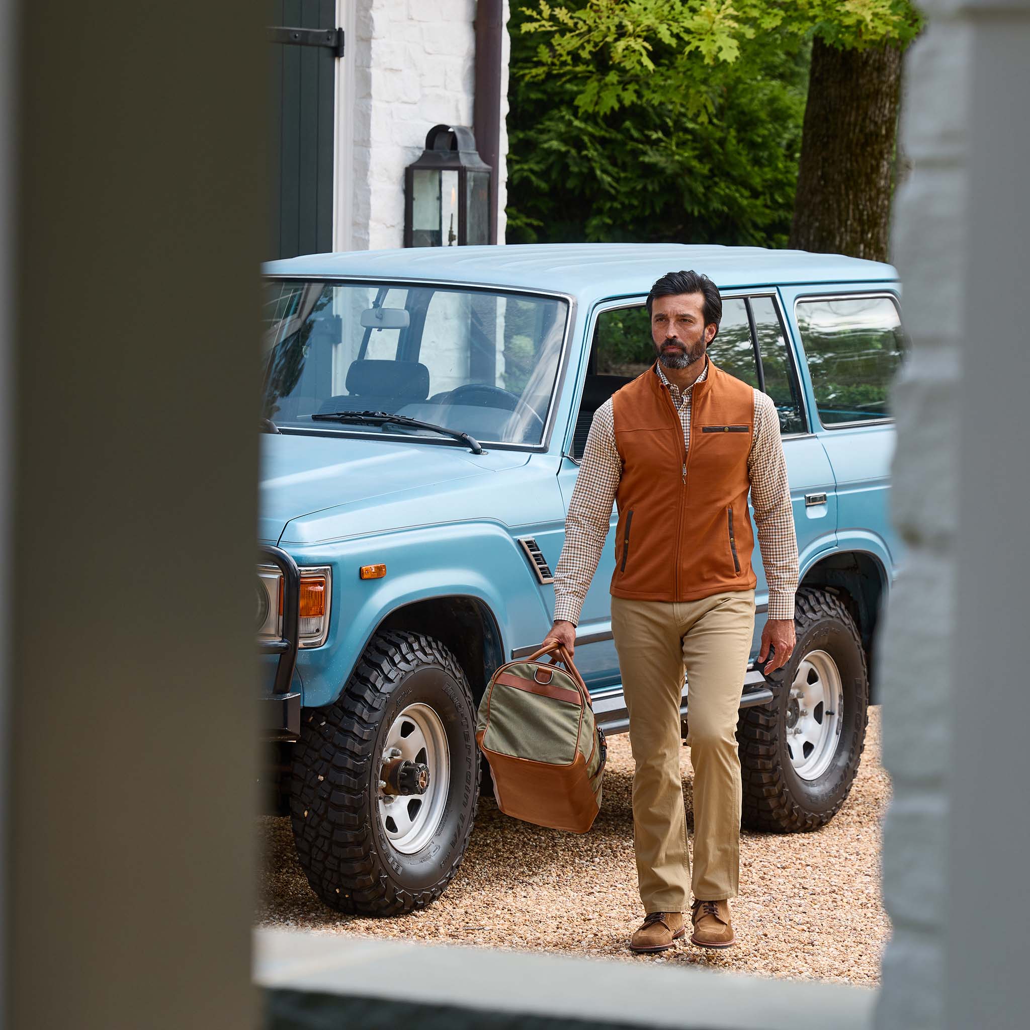 Tom Beckbe - Tucker Fleece Vest - Clay