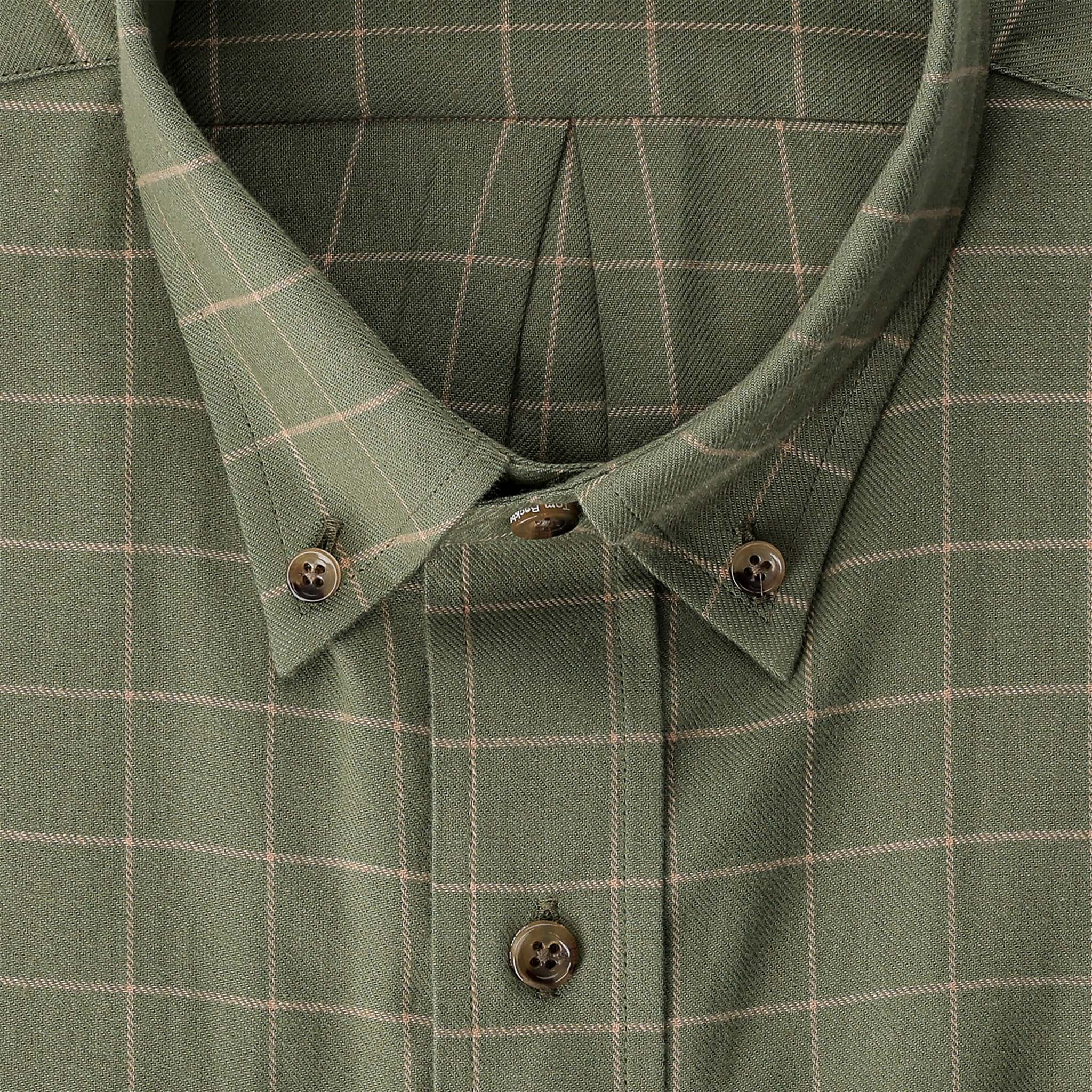 Tom Beckbe - Dixon Brushed Cotton Twill Shirt - Loblolly