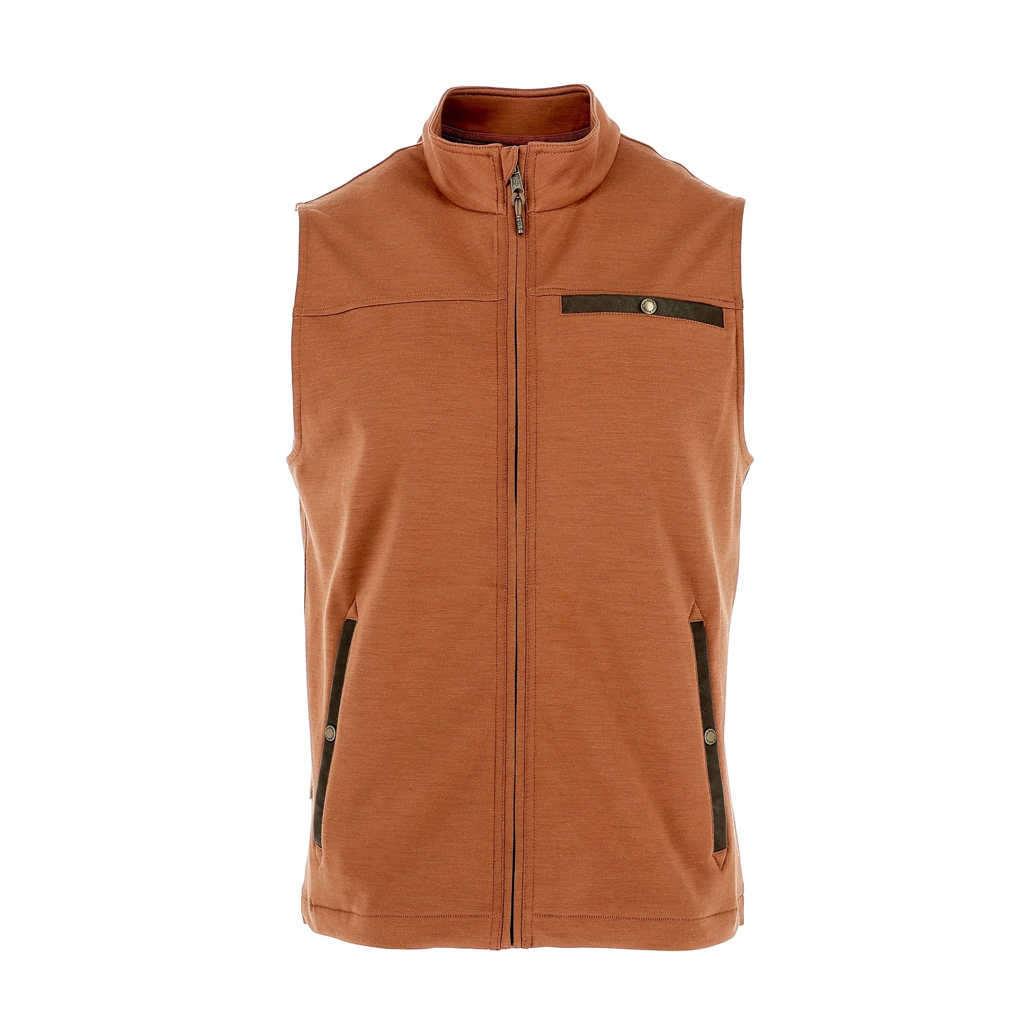 Tom Beckbe - Tucker Fleece Vest - Clay