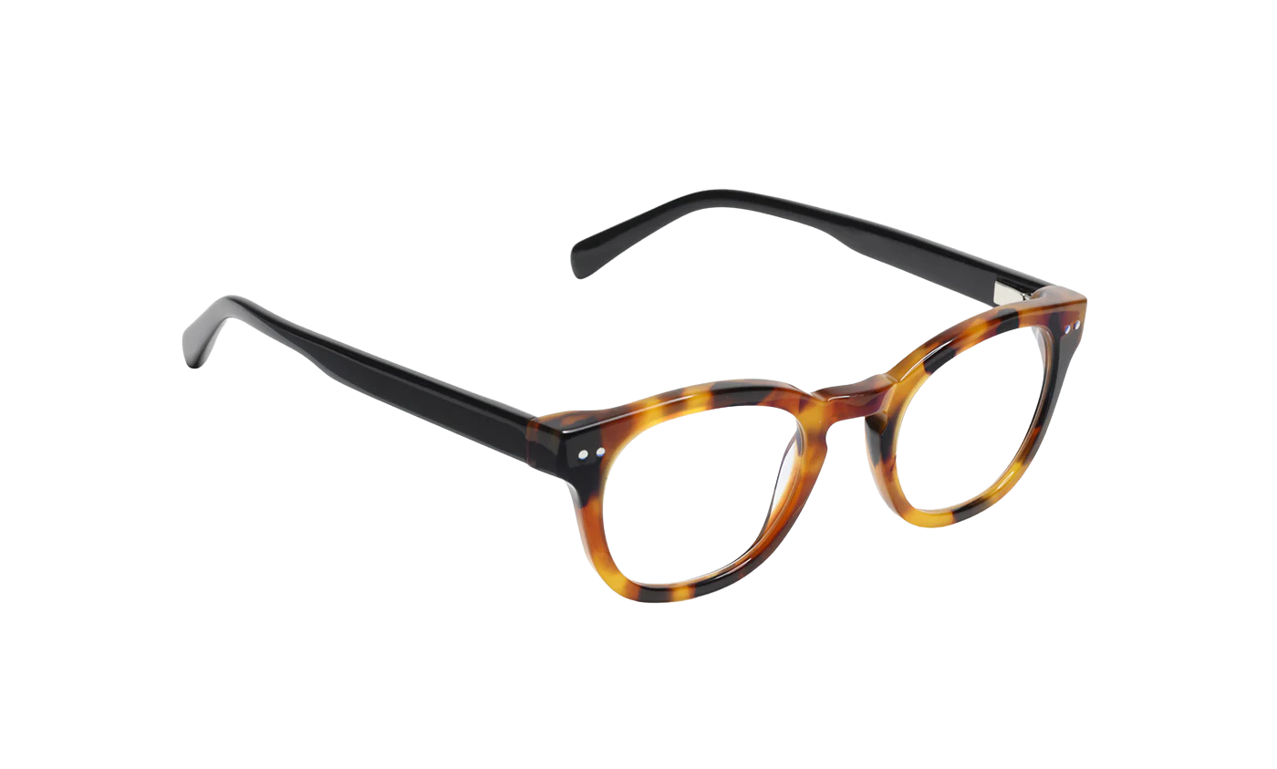 Eyebobs - Waylaid - Orange Tortoise with Black Temples