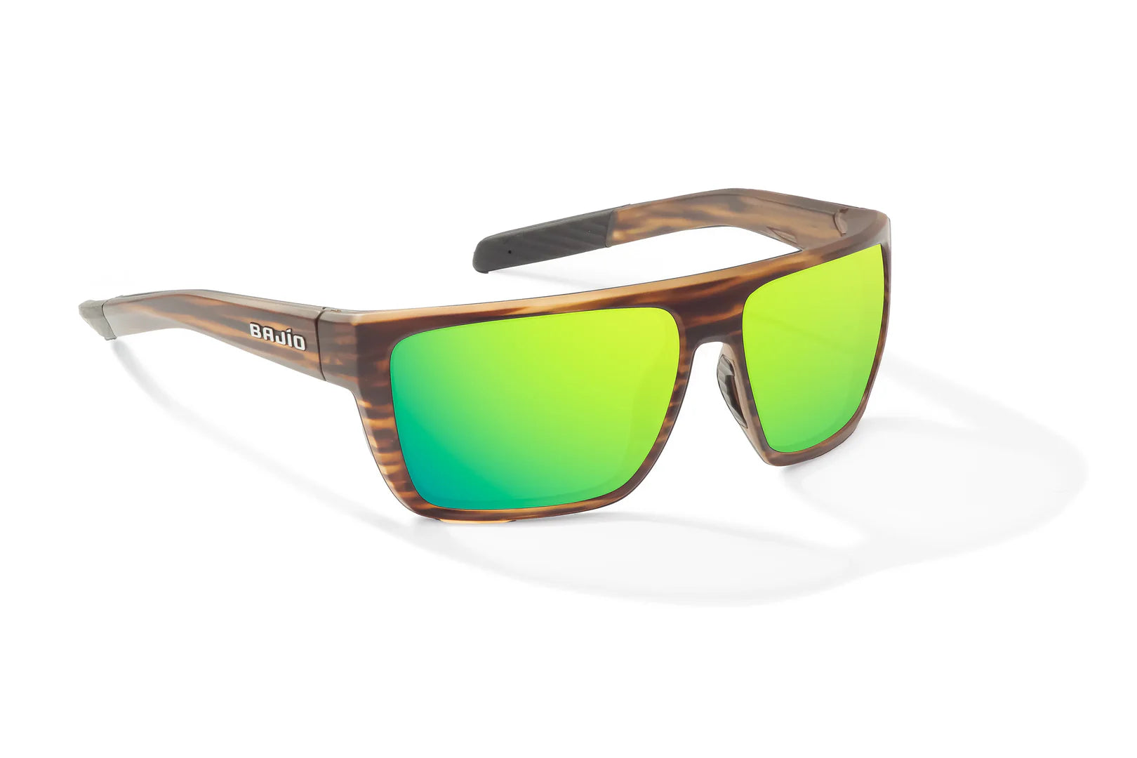 Bajio - Zapata - Brown Grass Matte & Green Mirror Lens