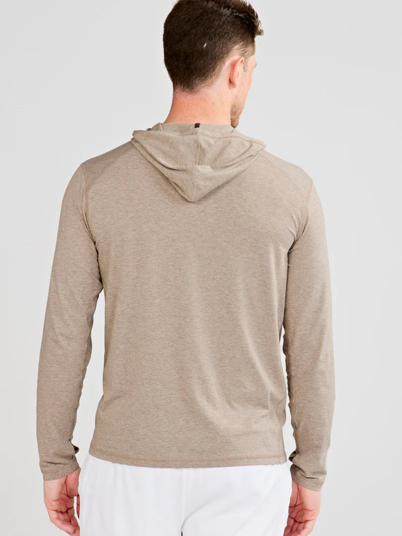 Tasc - Carrollton Lightweight Hoodie - Gray Oak Heather