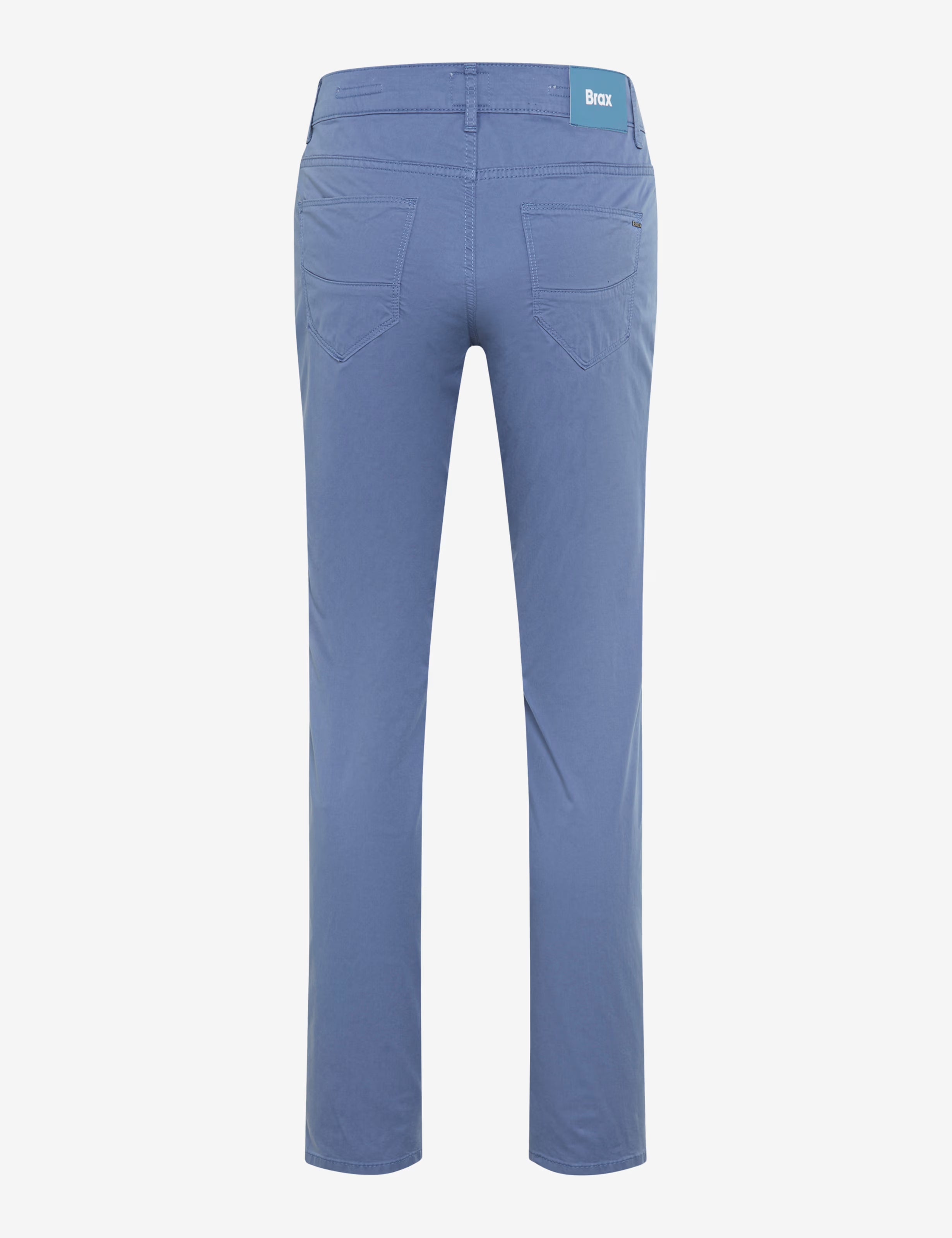 BRAX - Cadiz Ultralight Satin Five Pocket - Blue