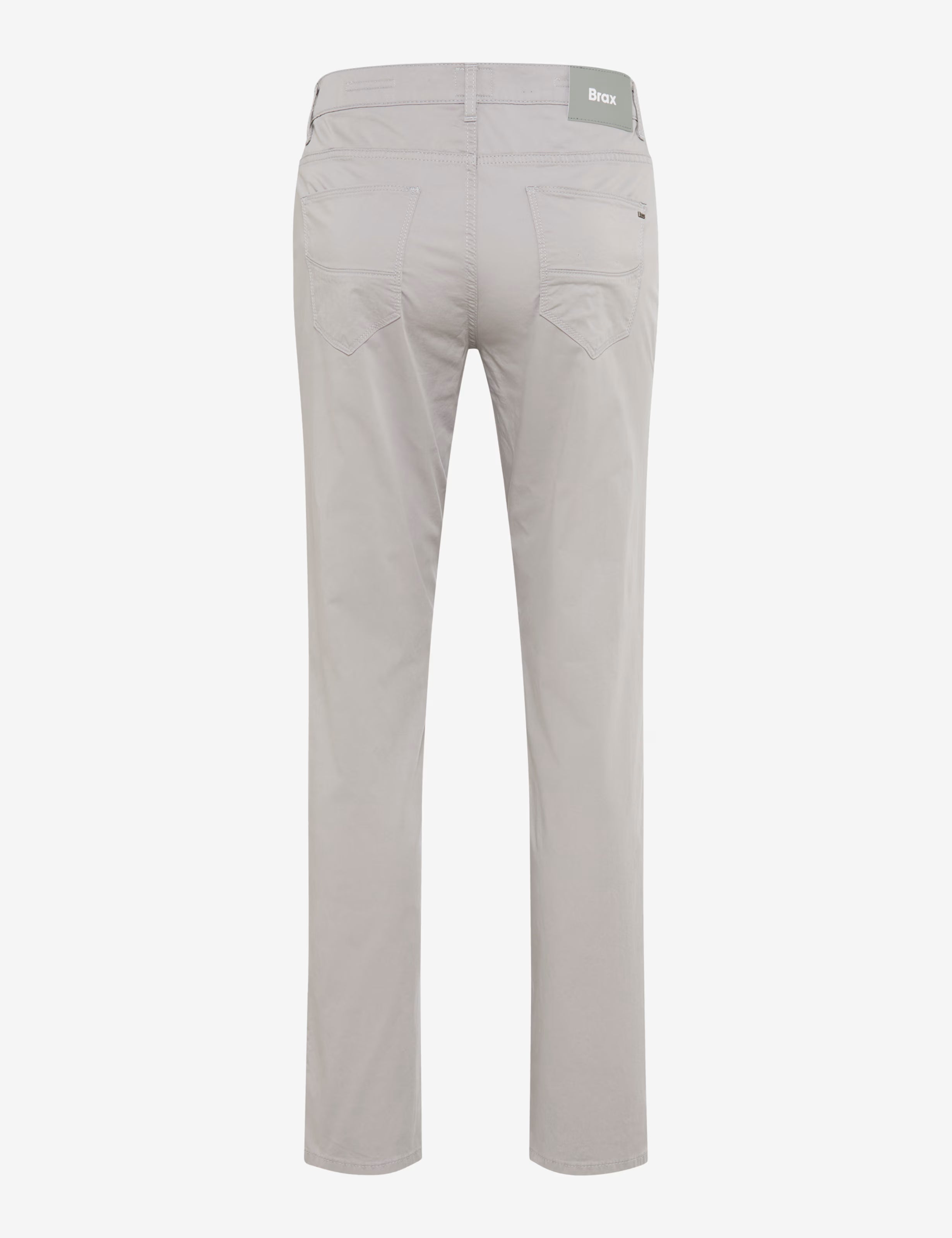 BRAX - Cadiz Ultralight Satin Five Pocket - Light Grey