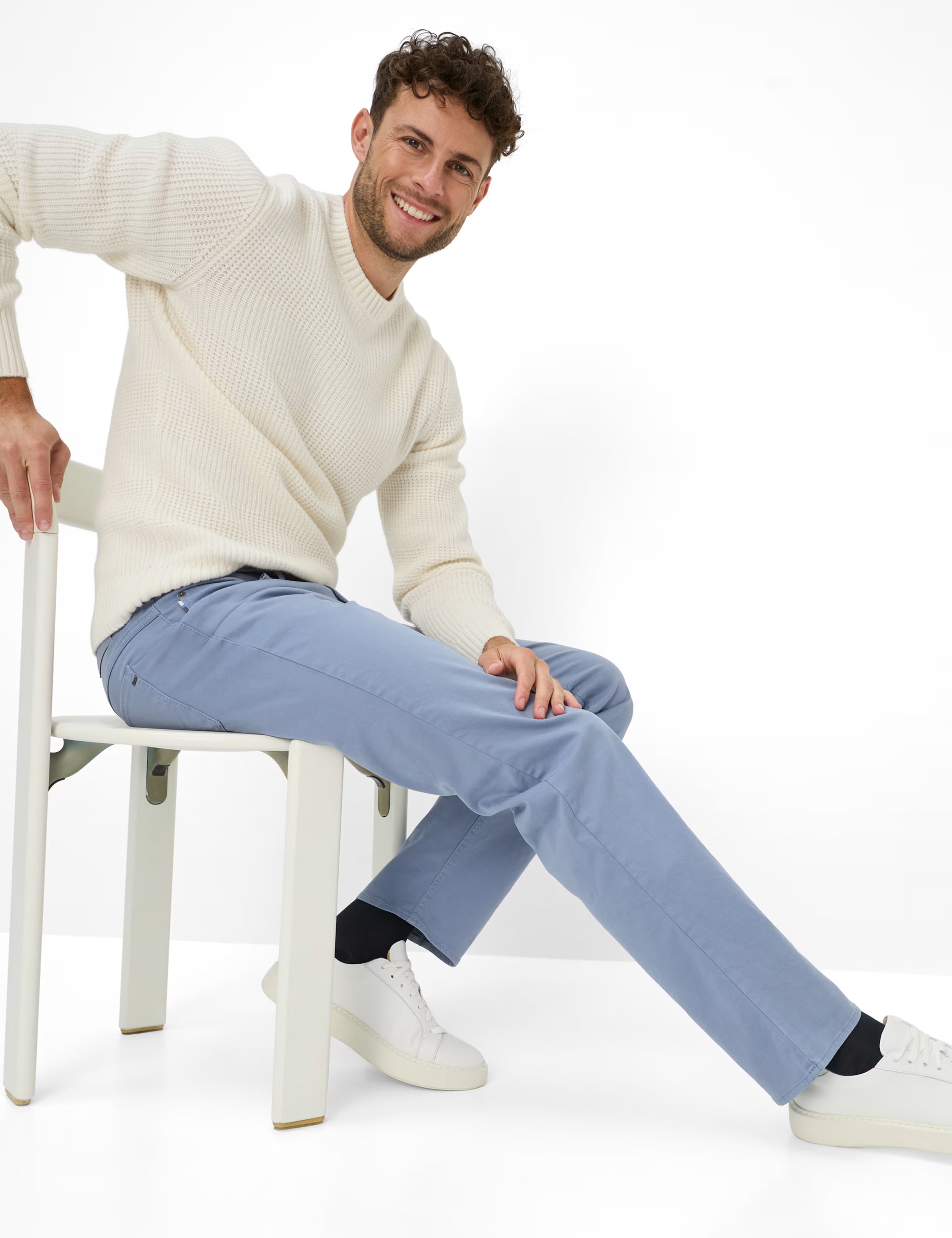 BRAX - Cooper Five Pocket Pants - Riviera