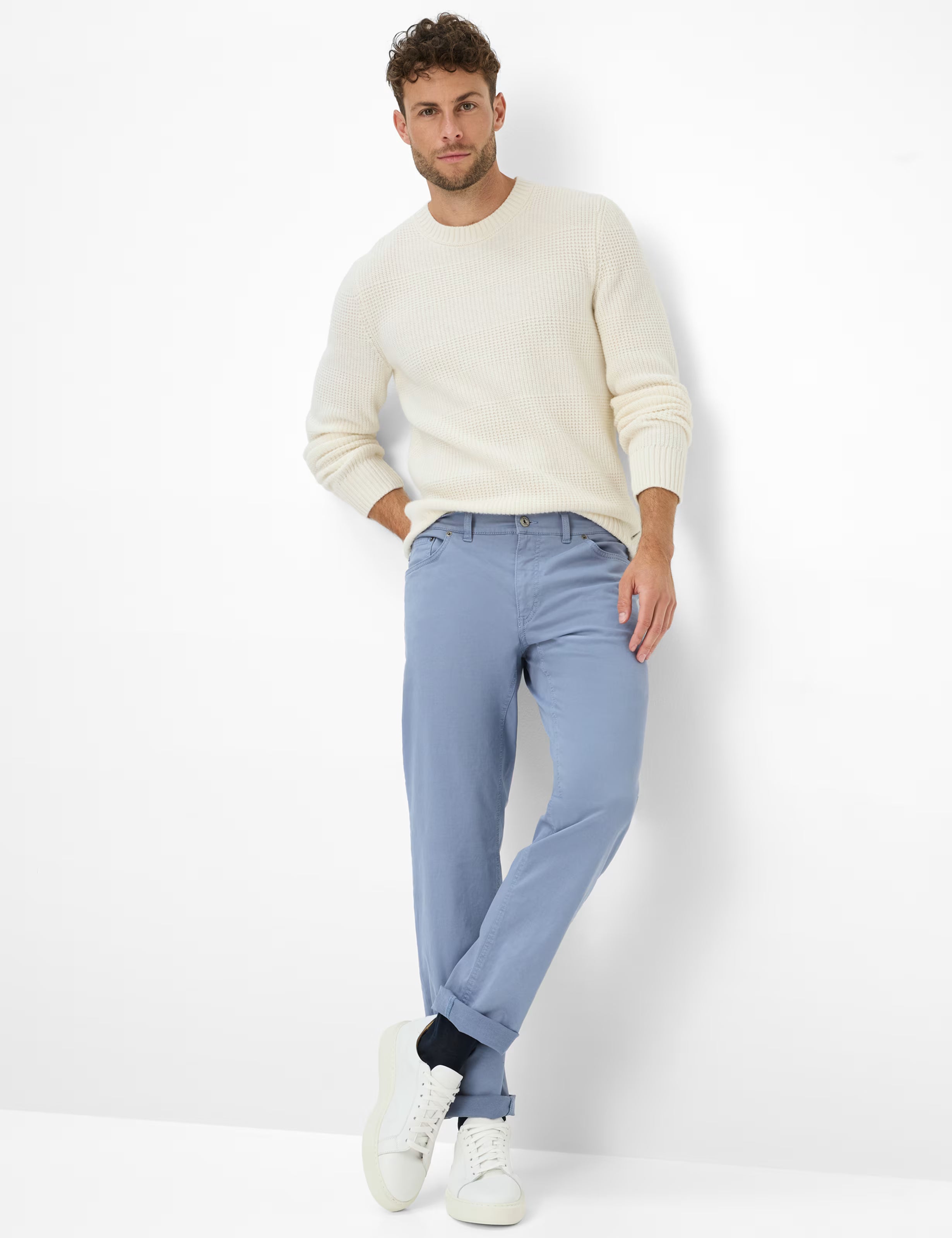 BRAX - Cooper Five Pocket Pants - Riviera