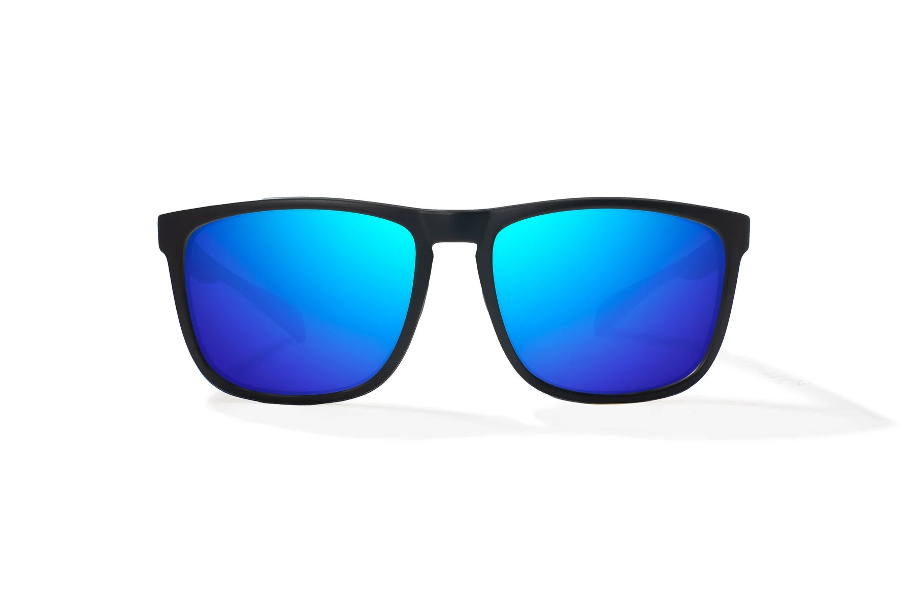 Bajio - Calda - Black Matte & Blue Mirror Polycarbonate Lens