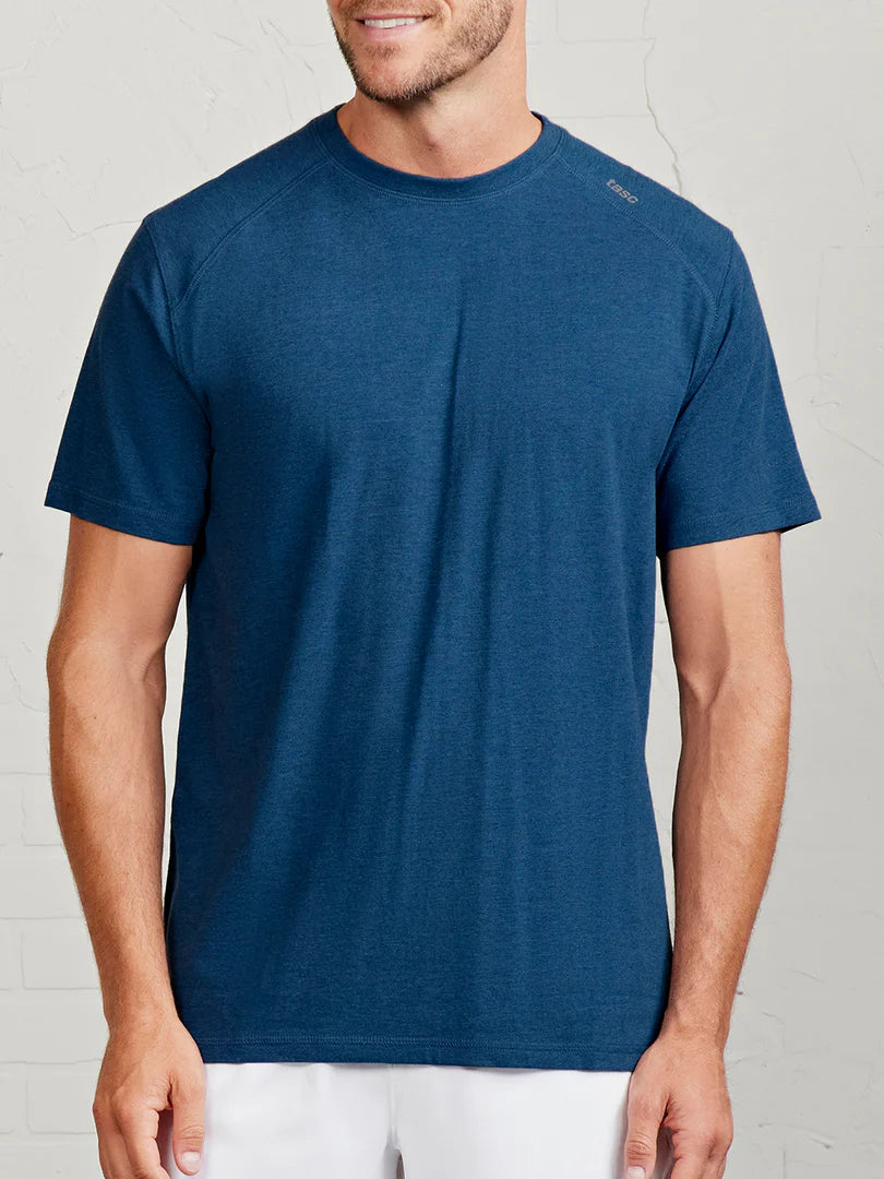 Tasc - Carrollton Fitness T-Shirt - Cavern Heather