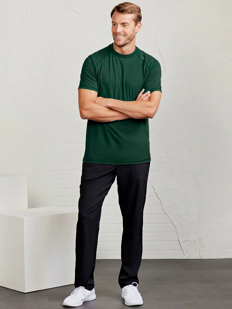 Tasc - Carrollton Fitness T-Shirt - Spruce Heather
