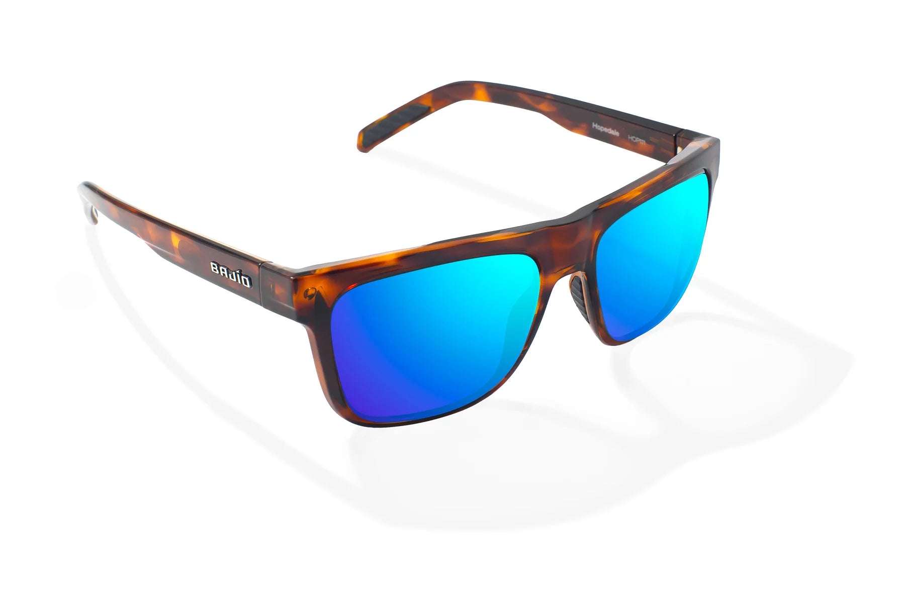 Bajio - Hopedale - Dark Brown Tort Gloss & Blue Mirror Glass