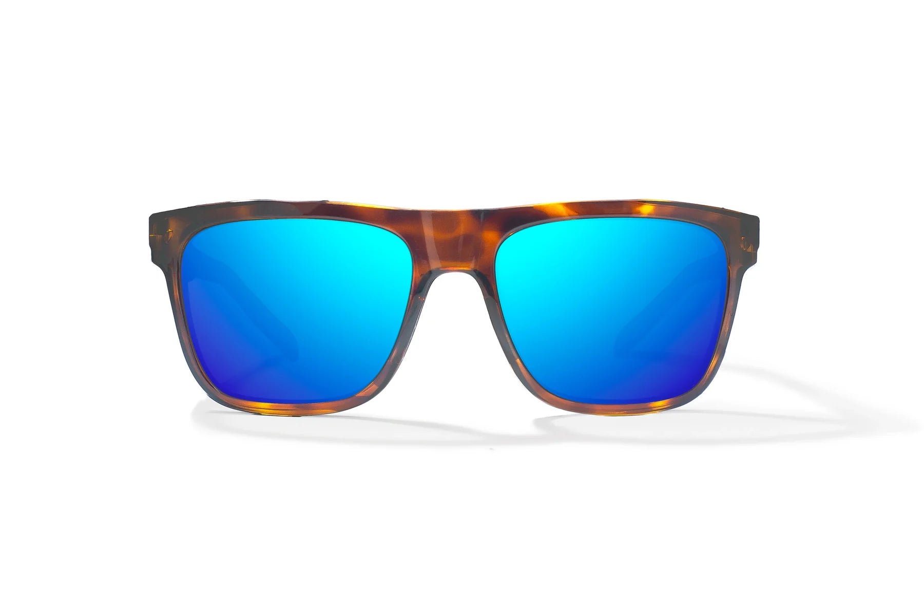 Bajio - Hopedale - Dark Brown Tort Gloss & Blue Mirror Glass
