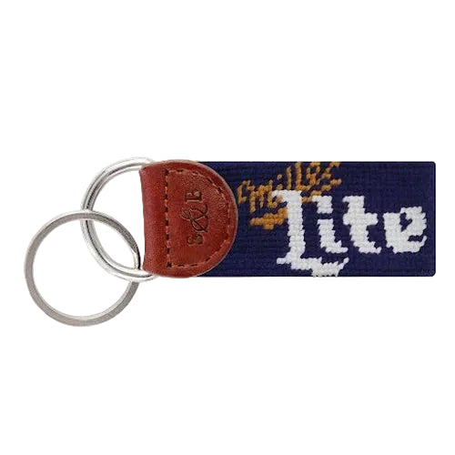 Smathers & Branson - Miller Lite Key Fob - Dark Navy