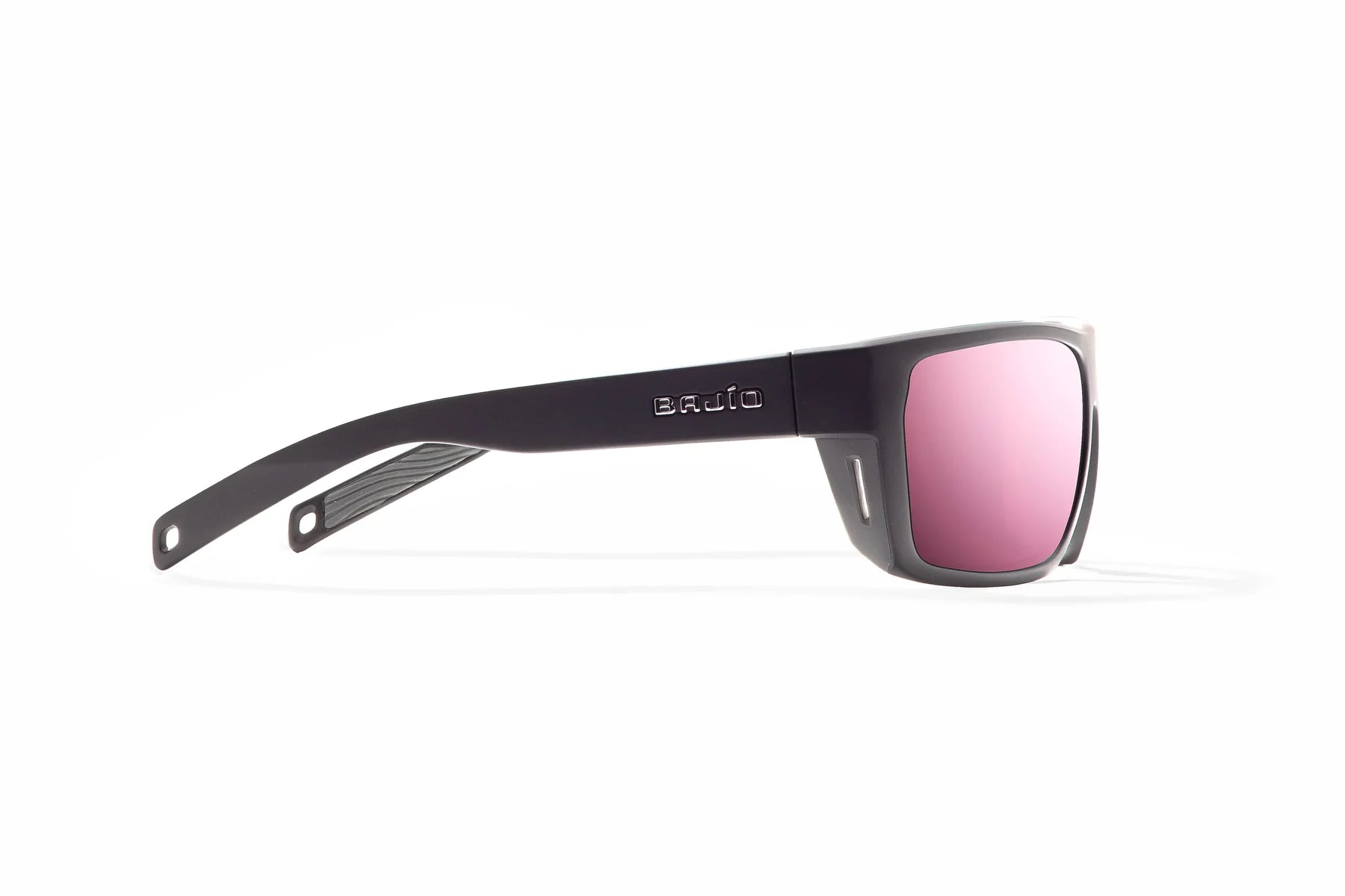 Bajio - Palometa - Black Matte & Rose Mirror Glass Lens
