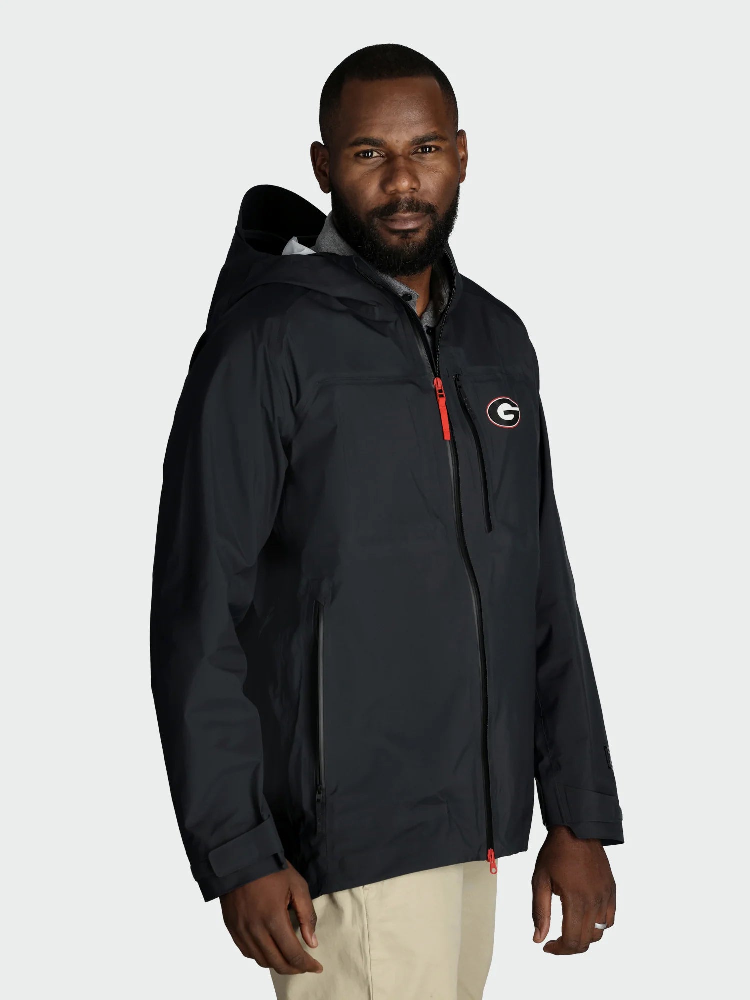 BCKR - Dry One Waterproof Coat Georgia Bulldogs - Black